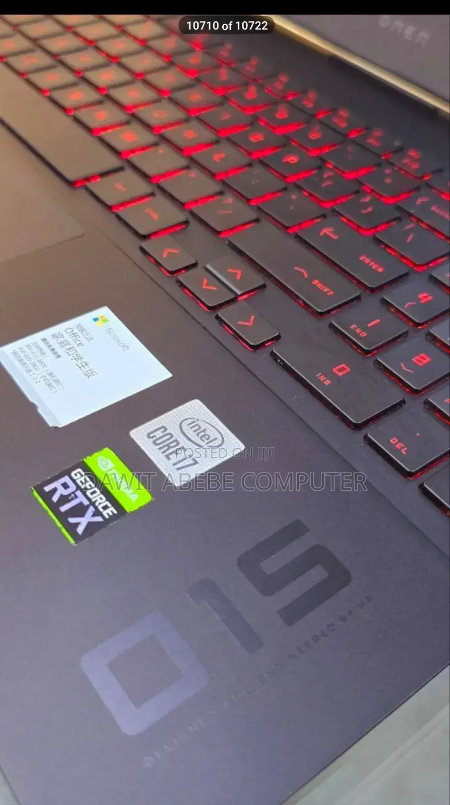 New Laptop HP Omen 15 16GB Intel Core I7 SSD 1T