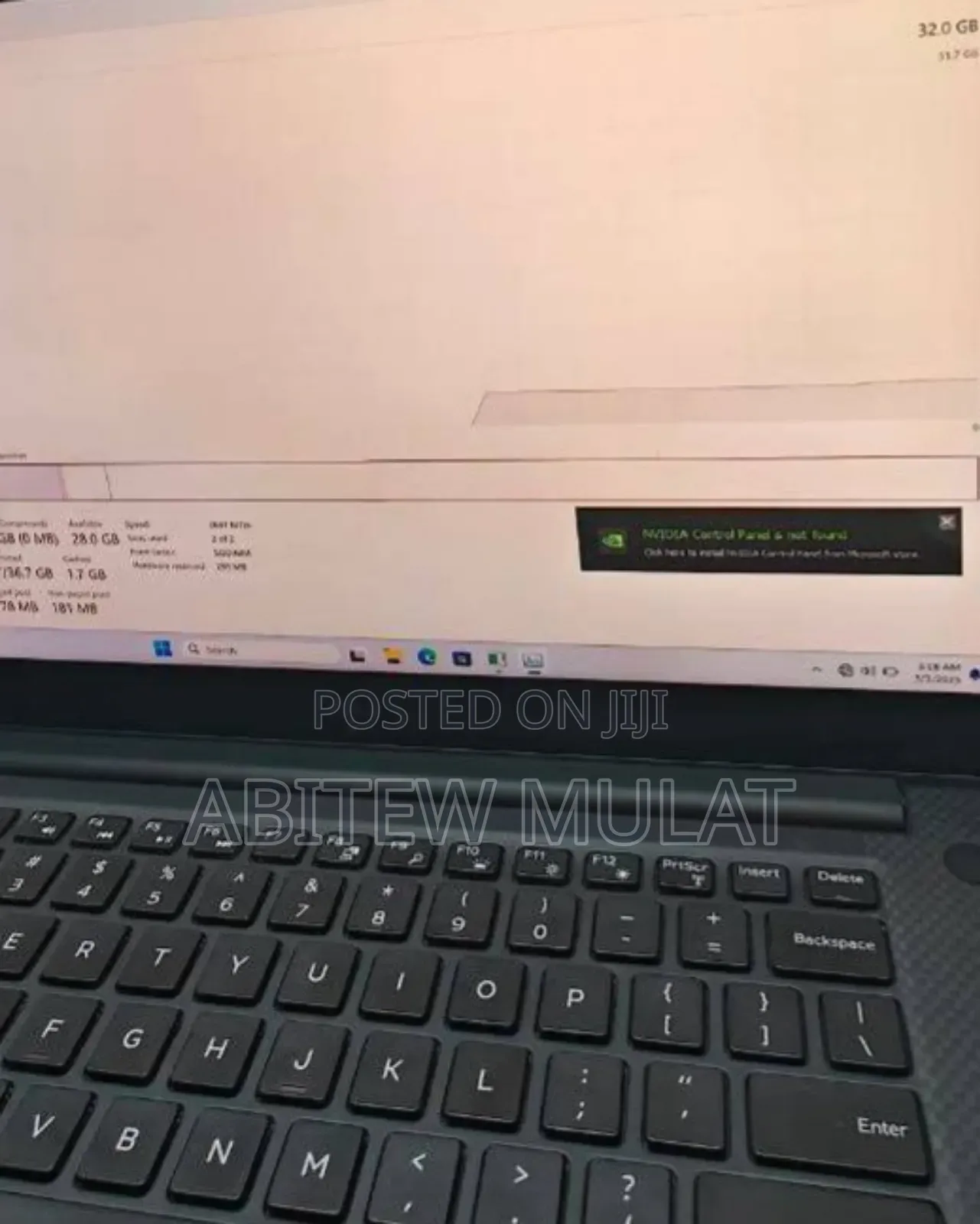 New Laptop Dell XPS 15 32GB Intel Core I7 SSD 1T