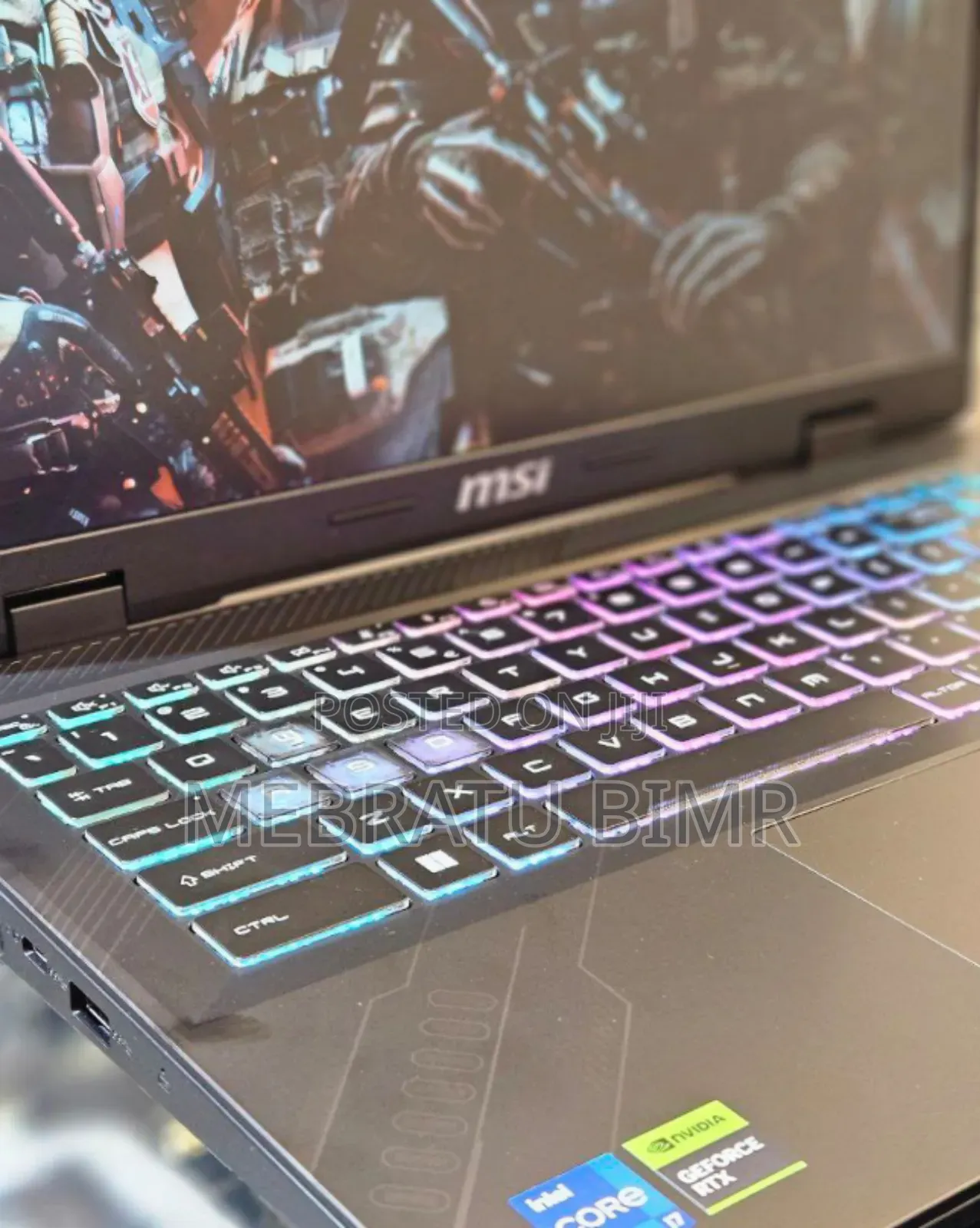 New Laptop MSI Crosshair 17 16GB Intel Core I7 SSD 1T