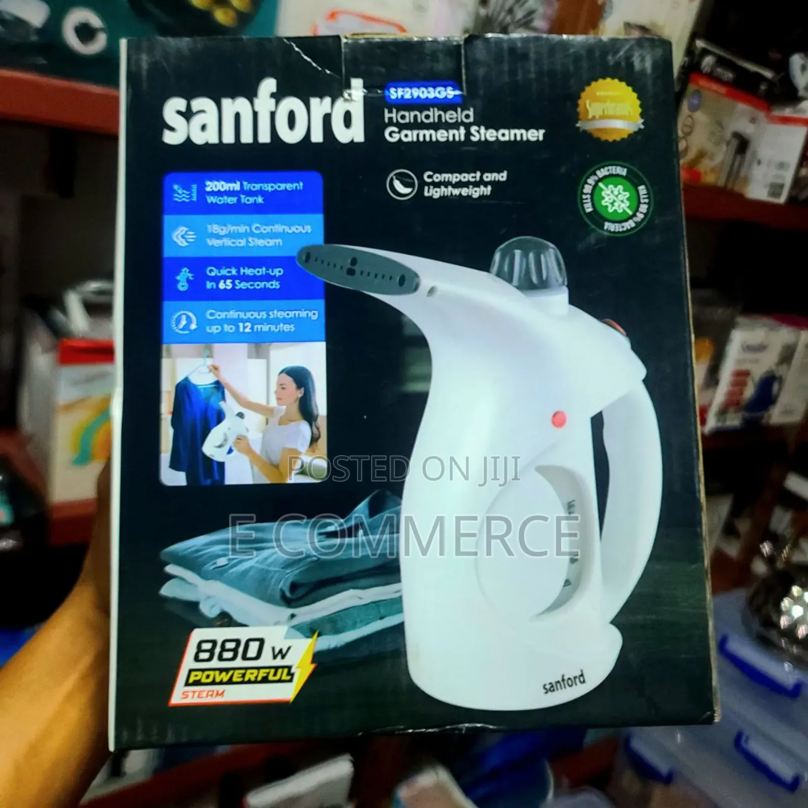 Sanford Handheld Garment Facial Steamer