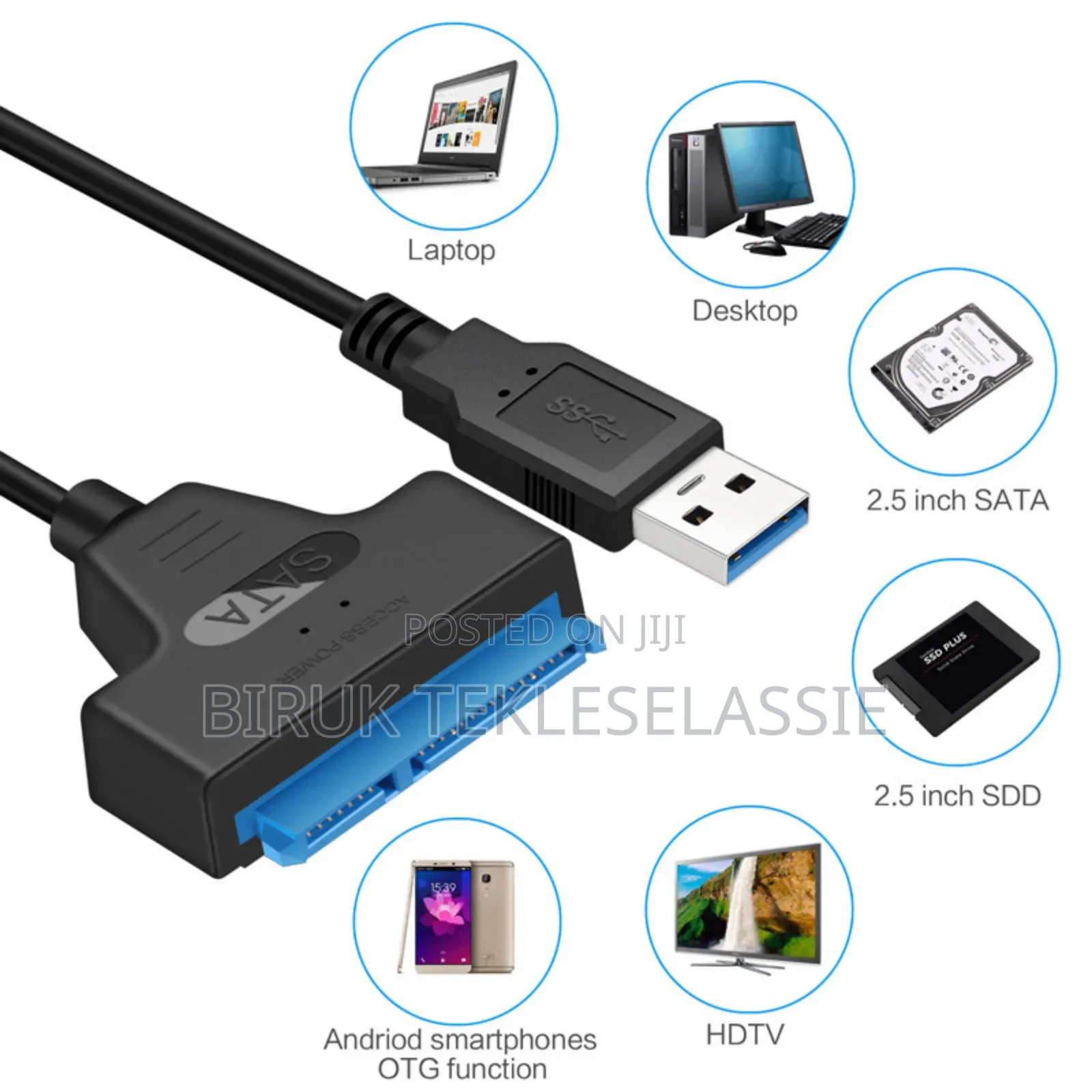 Usb 3.0 to Sata Adapter Converter