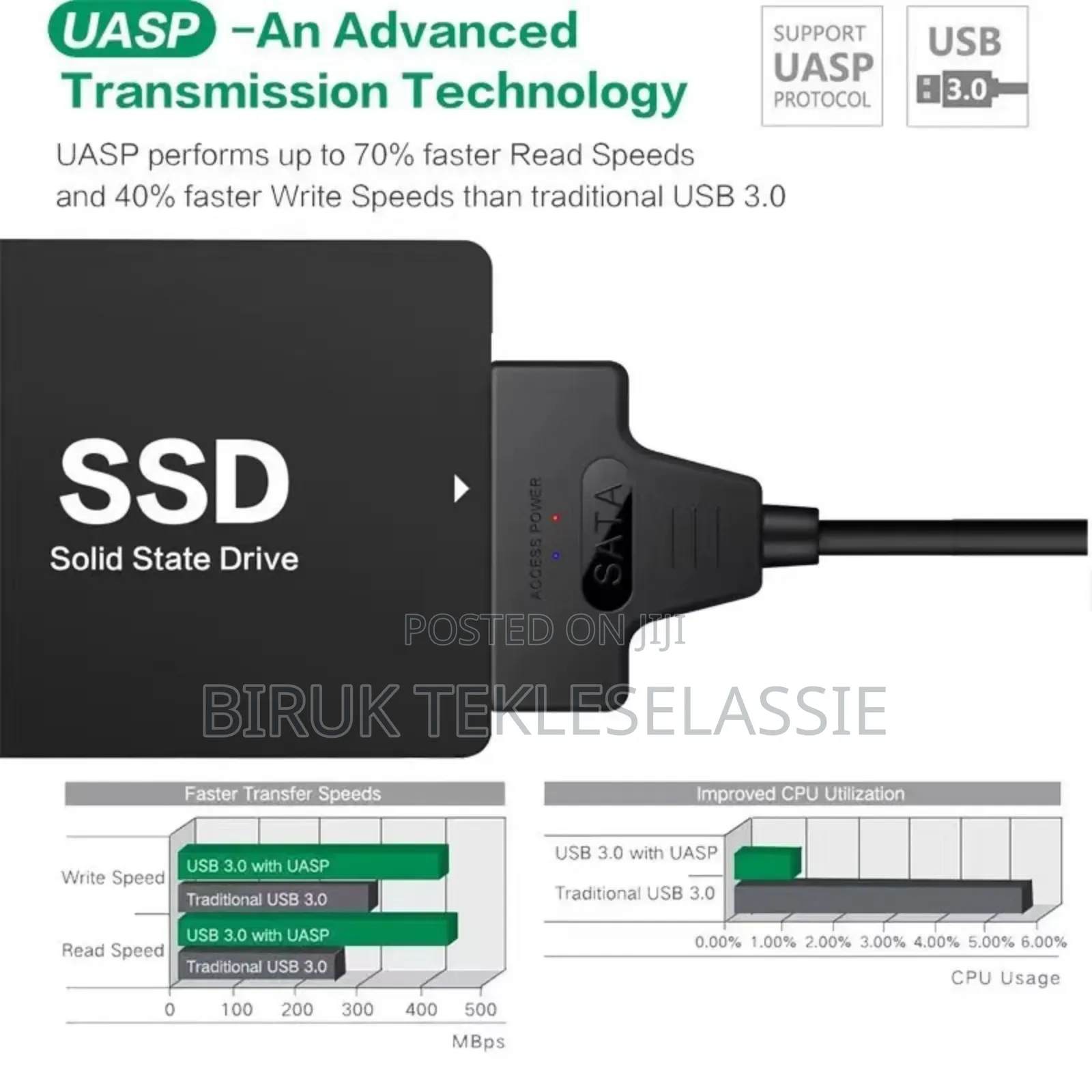 Usb 3.0 to Sata Adapter Converter