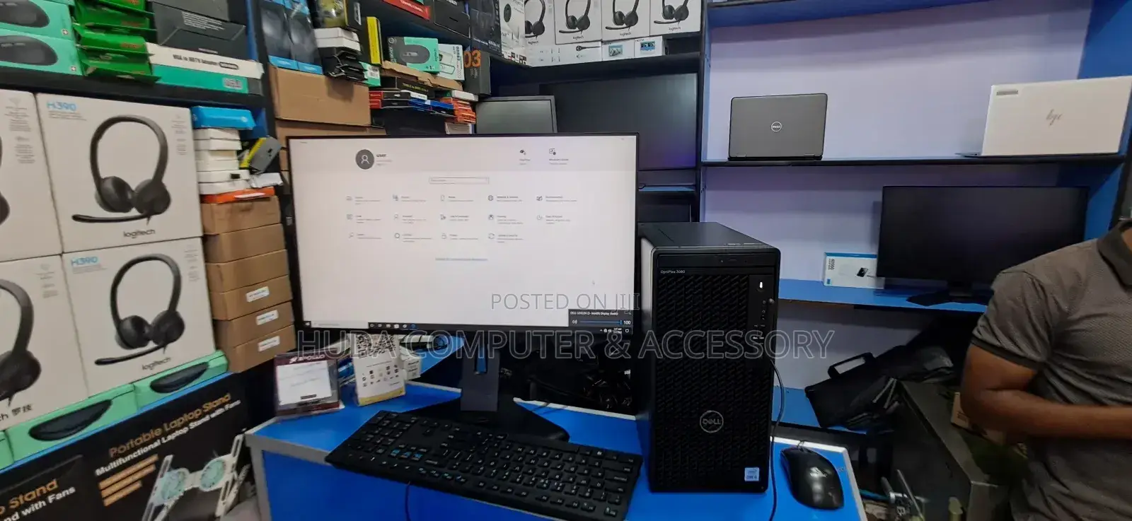 New Desktop Computer Dell OptiPlex 3080 8GB Intel Core I5 HDD 500GB