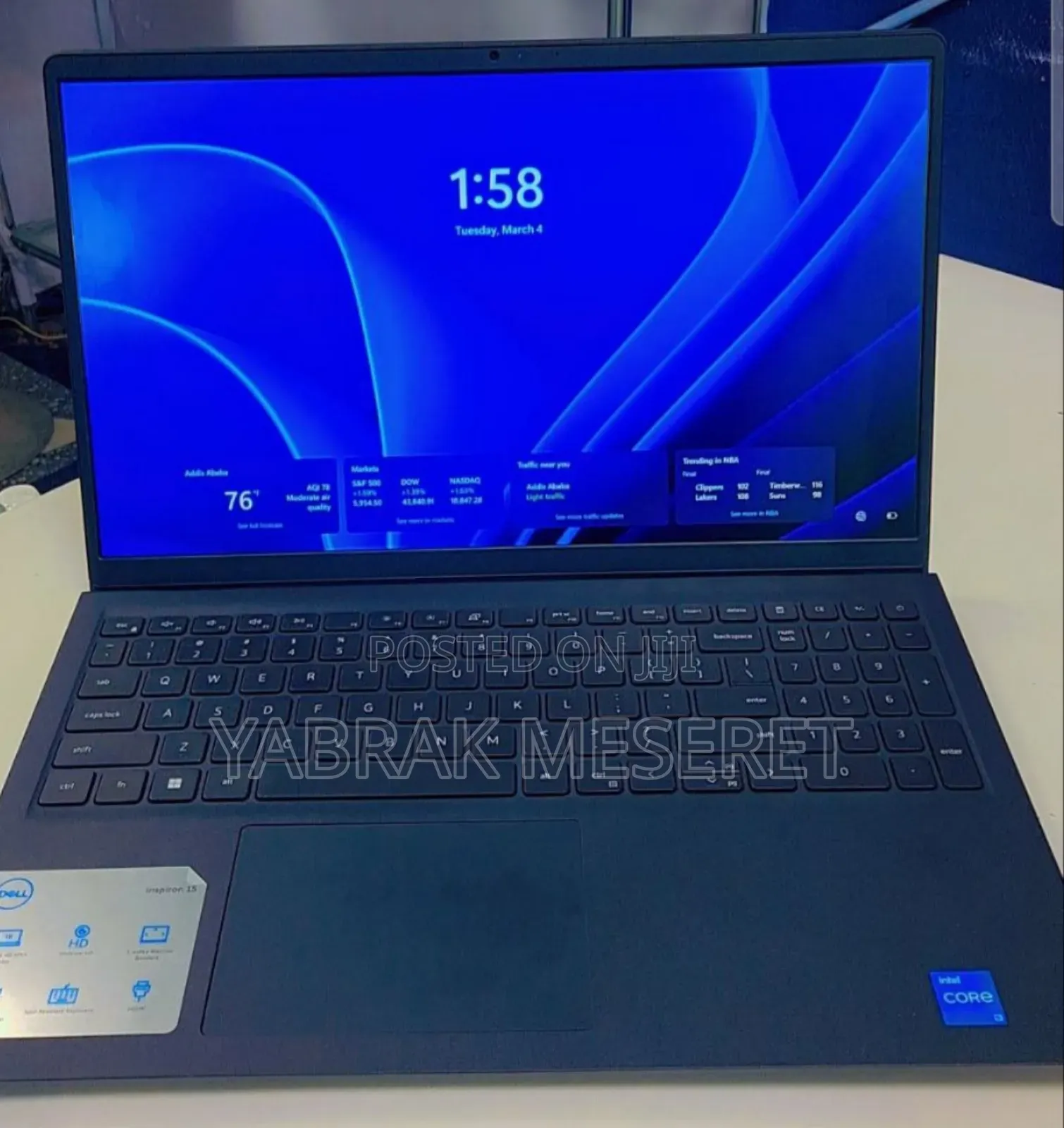 New Laptop Dell Inspiron 15 8GB Intel Core I3 SSD 512GB