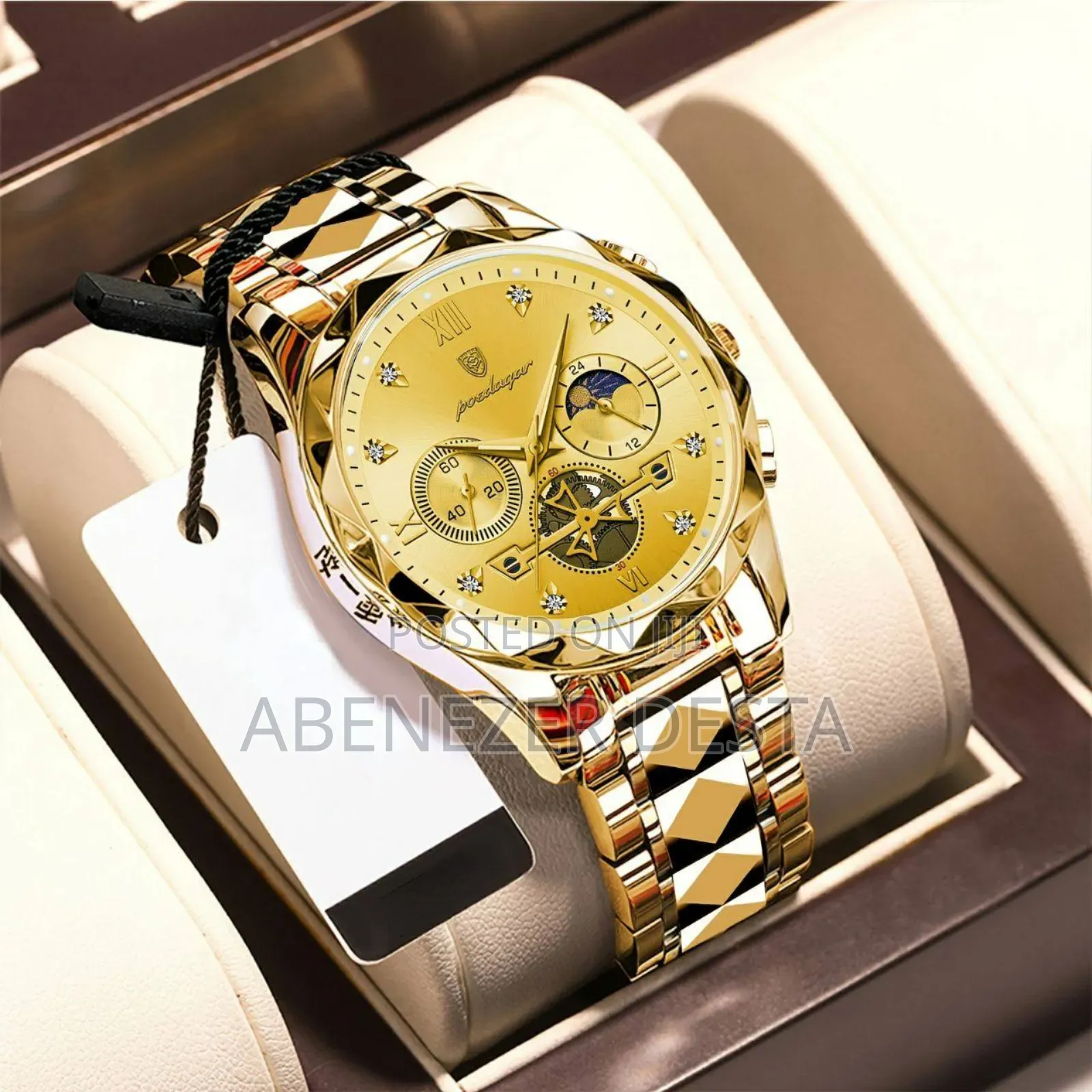 Poedagar Men Quartz and Luxury Watch Free Delivery