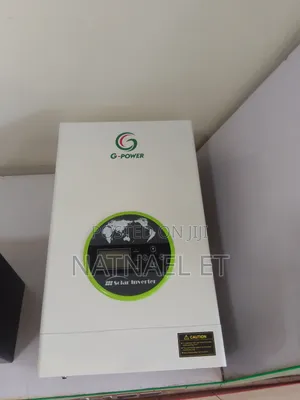 Photo - Inverter and Lithium-Ion Battery (Solar Energy)