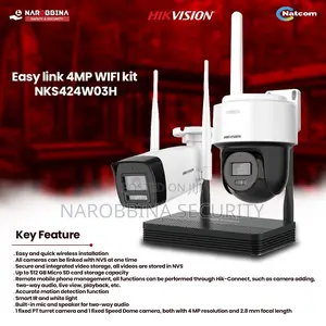 Photo - Hikvision Easy Link 4mp Wi-Fi Kit