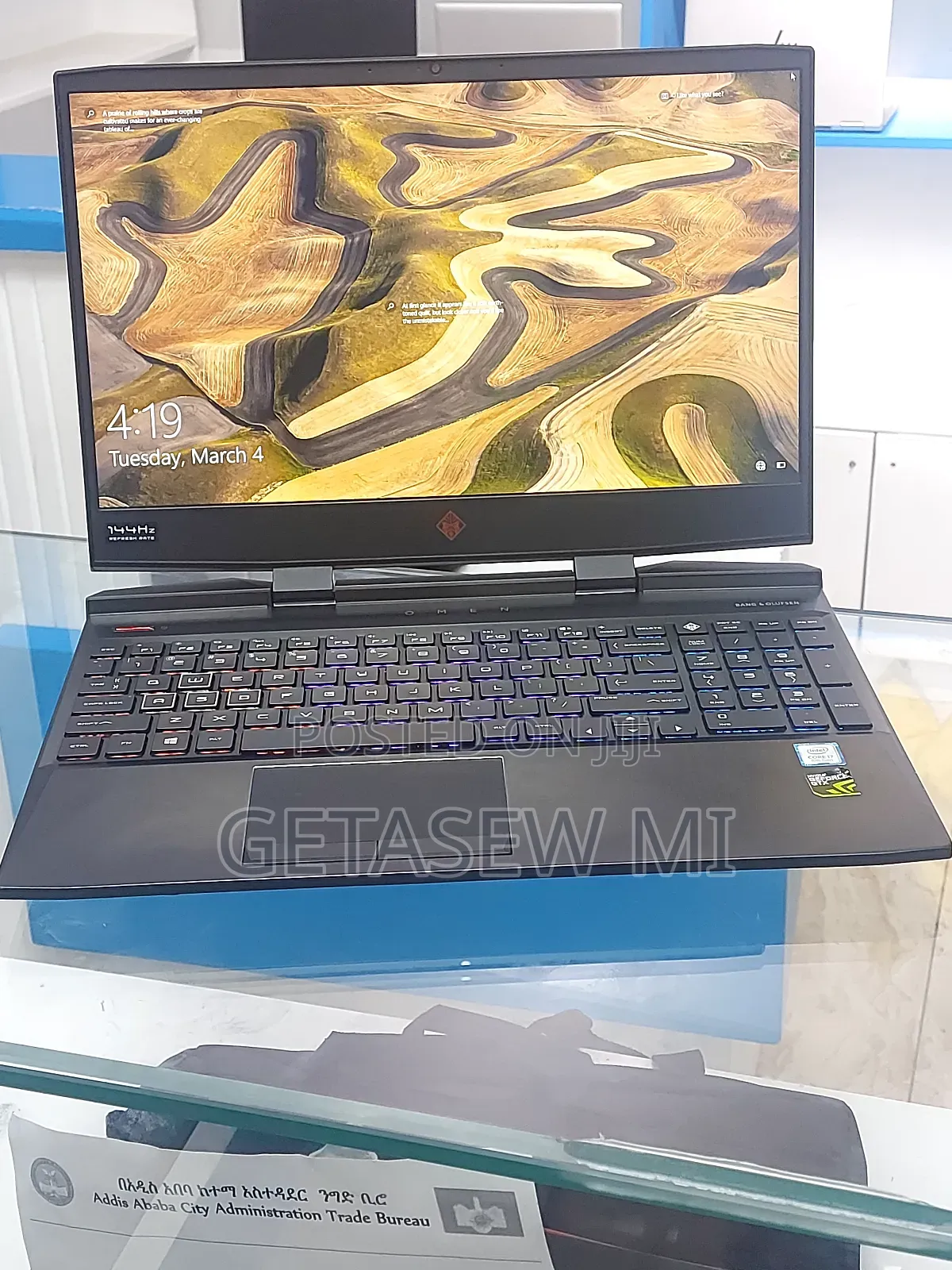 New Laptop HP Omen X 16GB Intel Core I7 SSD 512GB