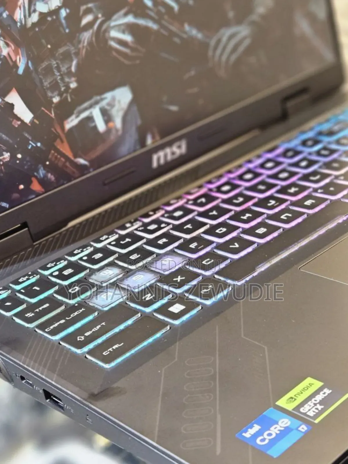 New Laptop MSI Crosshair 15 16GB Intel Core I7 SSD 1T