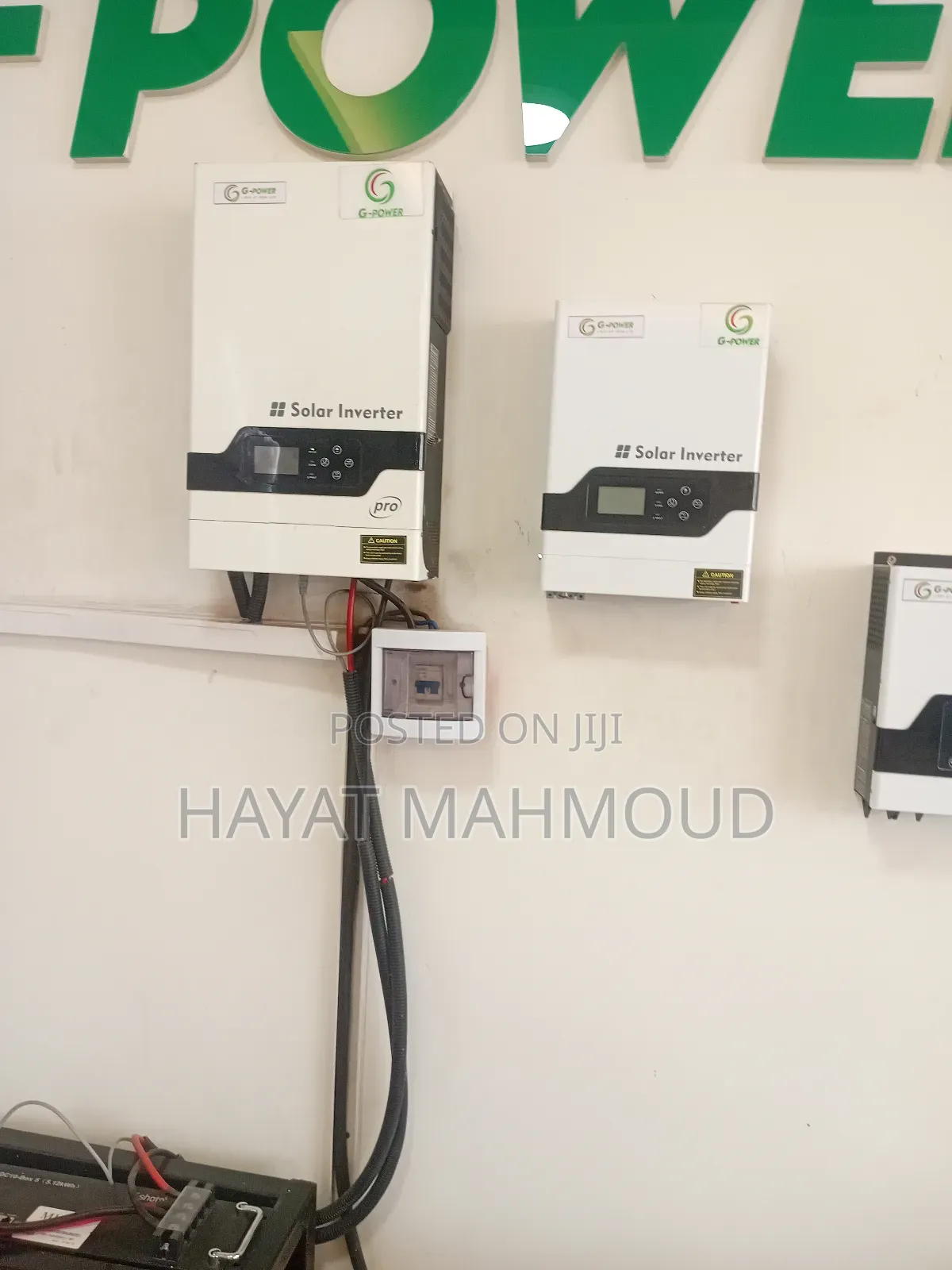 Inverter and Battery
