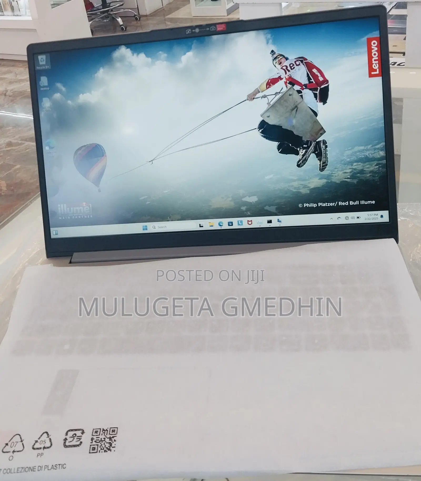 New Laptop Lenovo IdeaPad 1 16GB AMD Ryzen 7 SSD 512GB