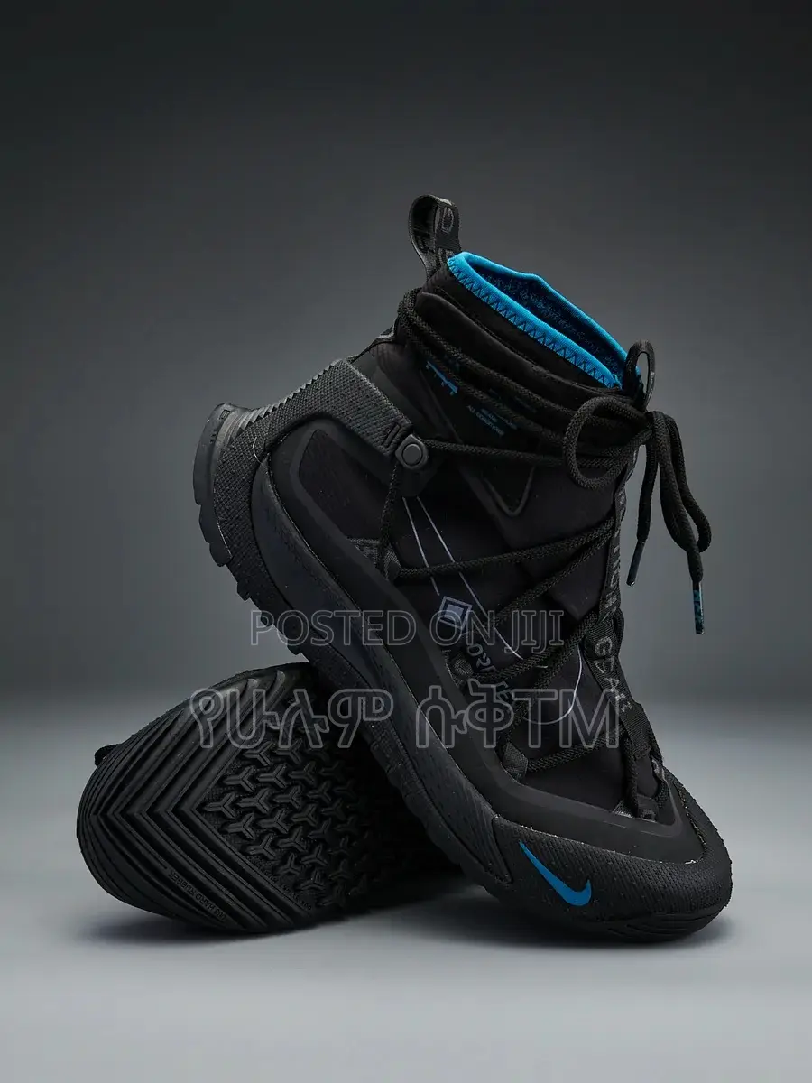 Original Nike Acg Antarktik Gore-Tex Blue/Black Shoes