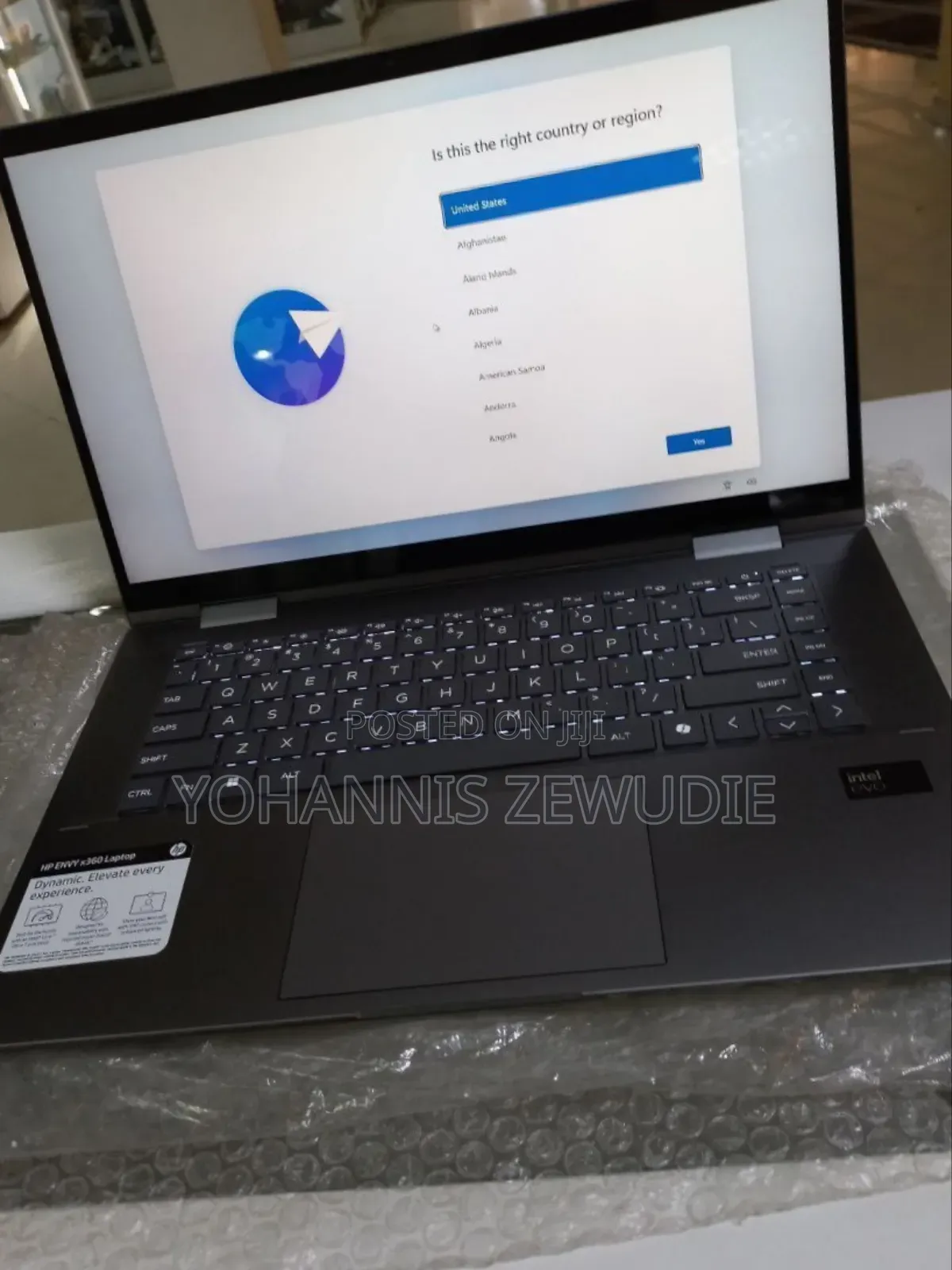 New Laptop HP Envy X360 32GB Intel Core Ultra 7 SSD 1T