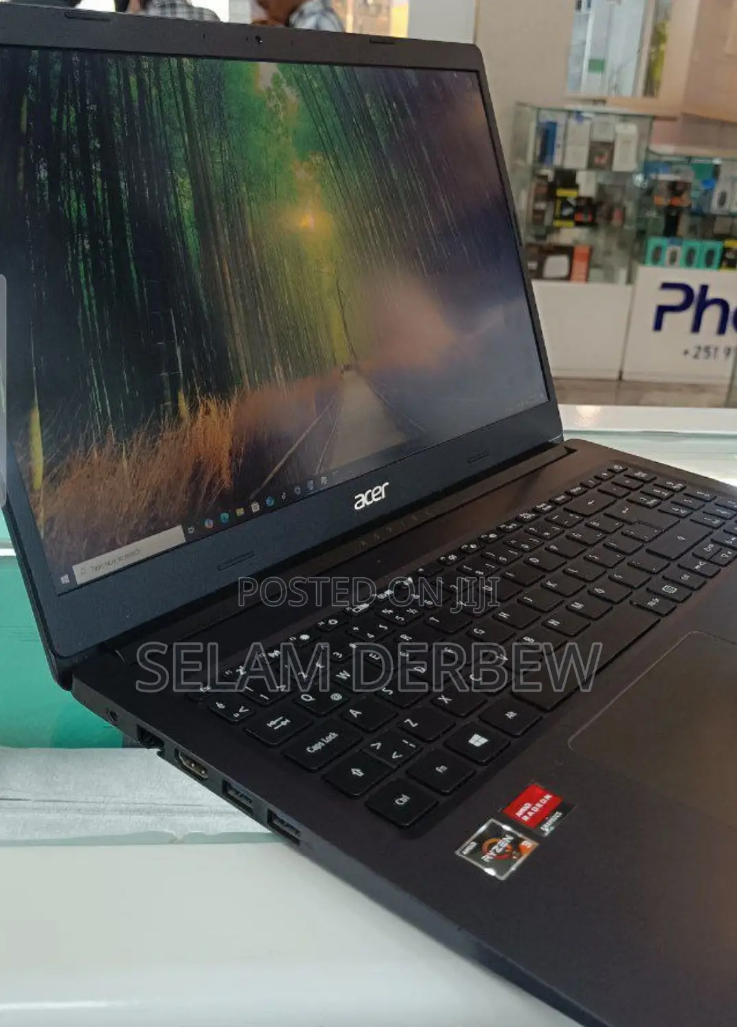 Laptop Acer Aspire 3 4GB AMD Ryzen 3 SSD 256GB