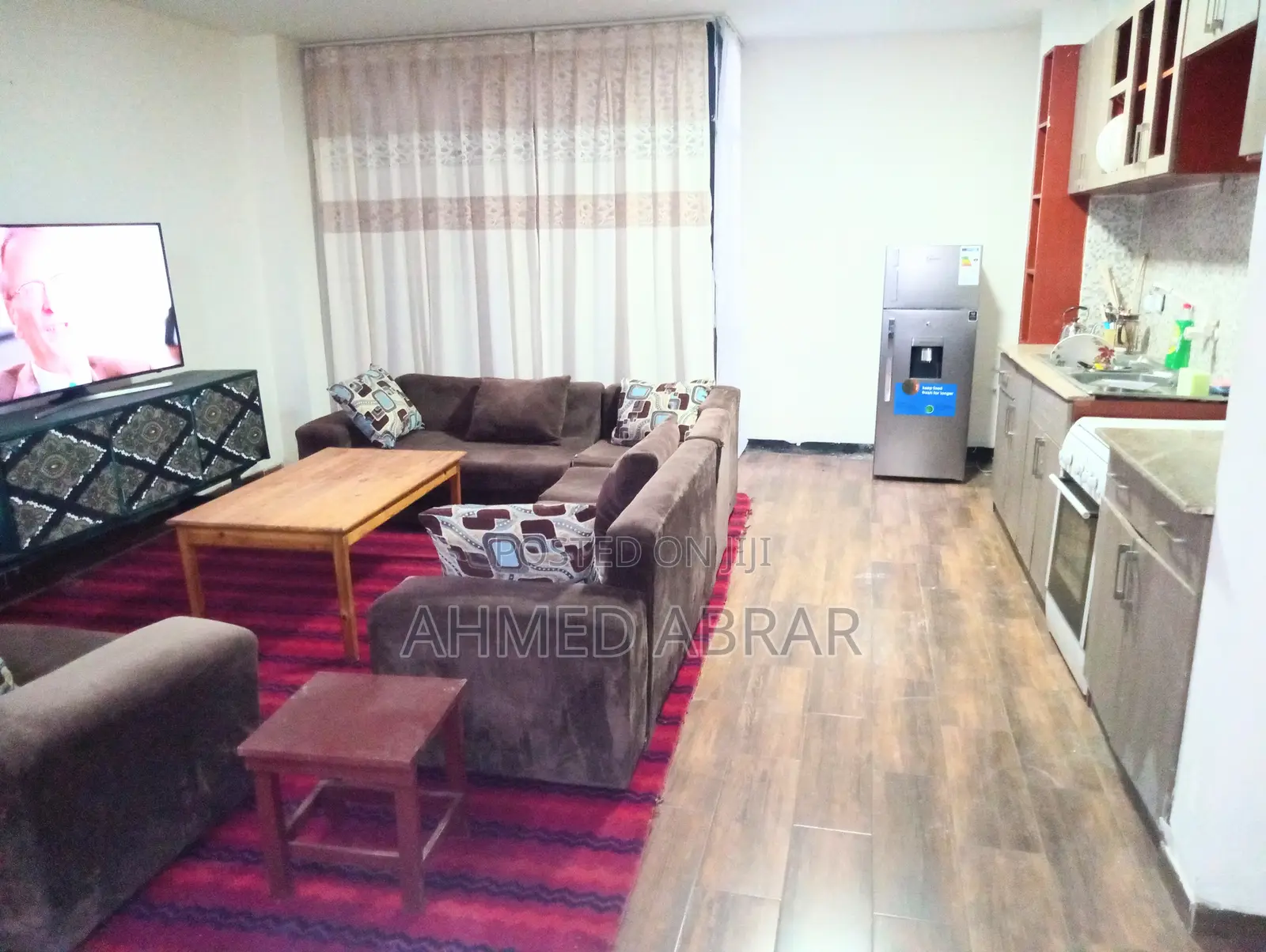 Furnished 2bdrm Apartment in Wello Sefer, Bole for rent