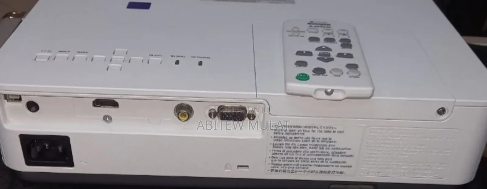 Sony Projector
Model Name VPL-Dx221