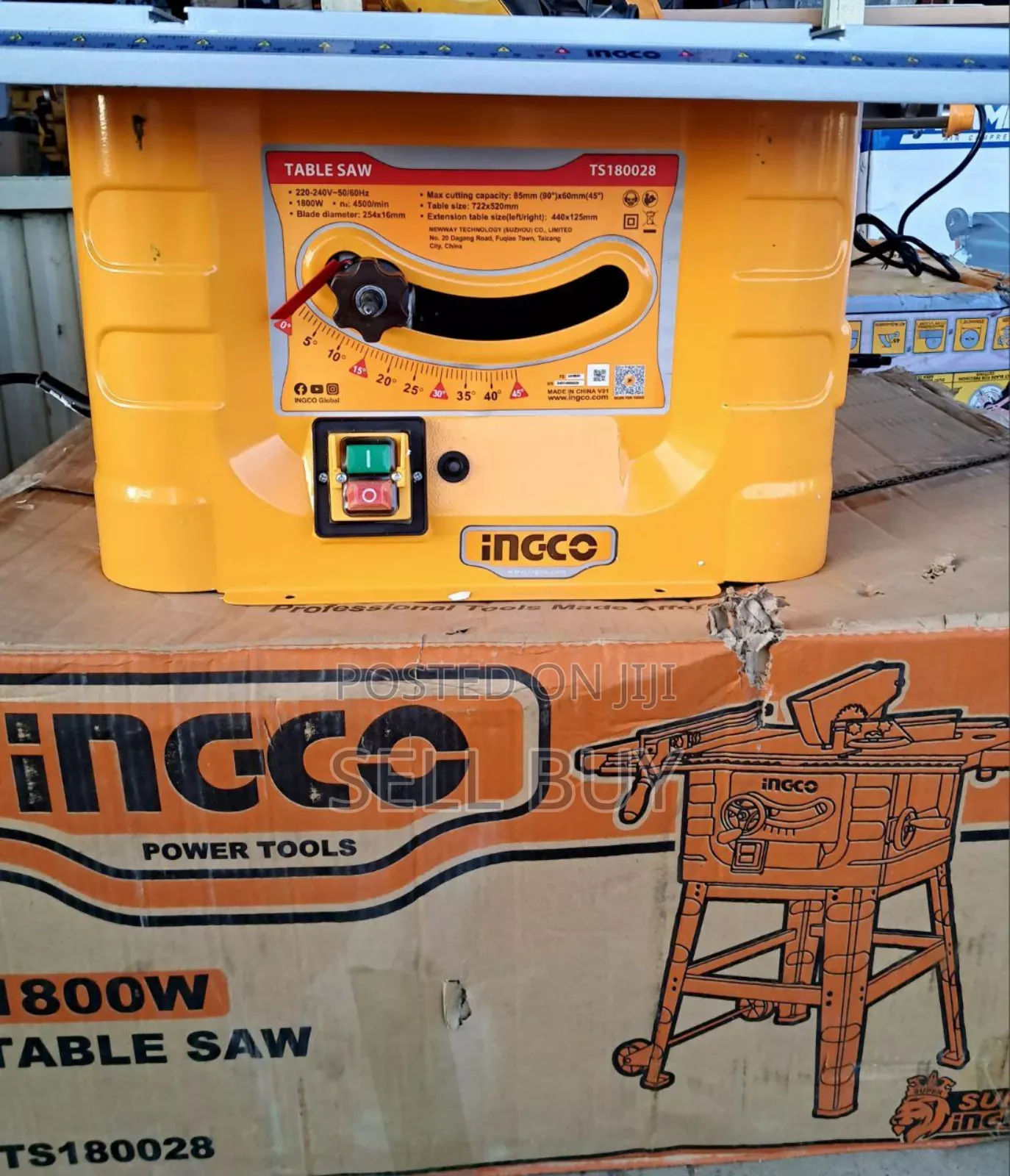 Ingco Table Saw 1800w