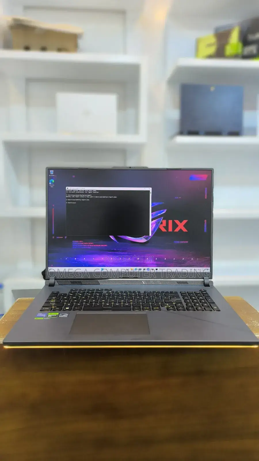 New Laptop Asus ROG Strix G17 32GB Intel Core i9 SSD 1T
