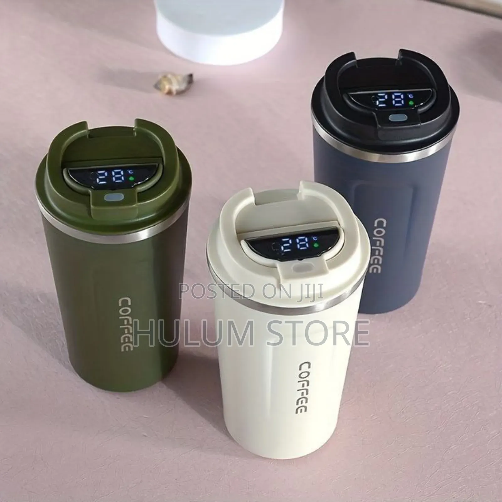 Smart Led Temperature Display Bottle