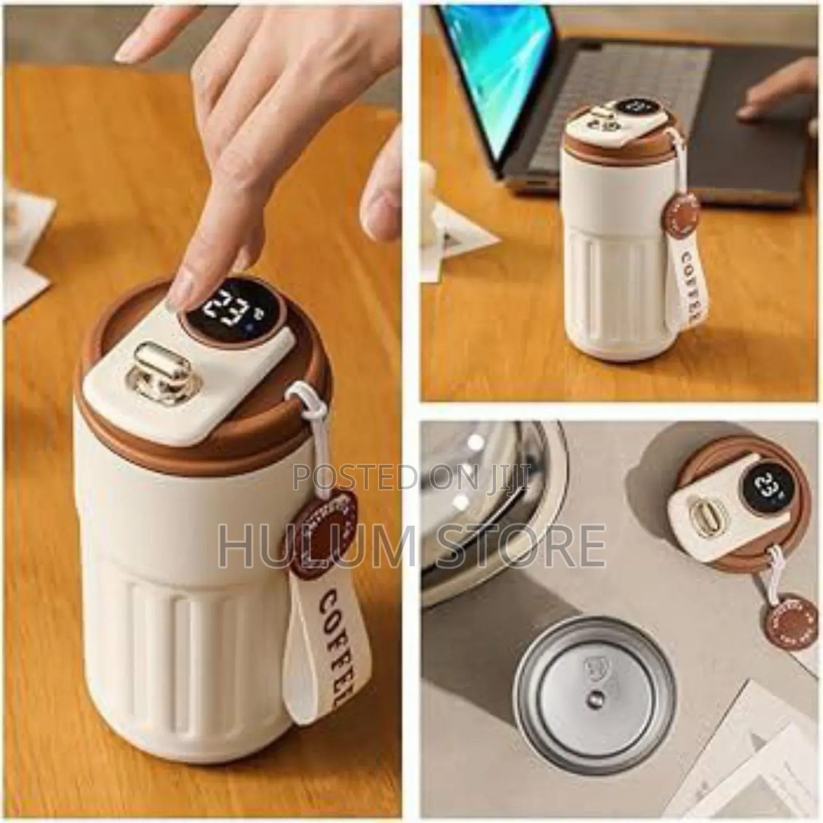 Smart Led Temperature Display Bottle