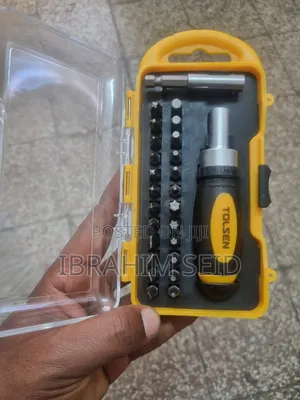 26pcs Bits Set (የተለያዩ ብሎኖች መፍቻ)