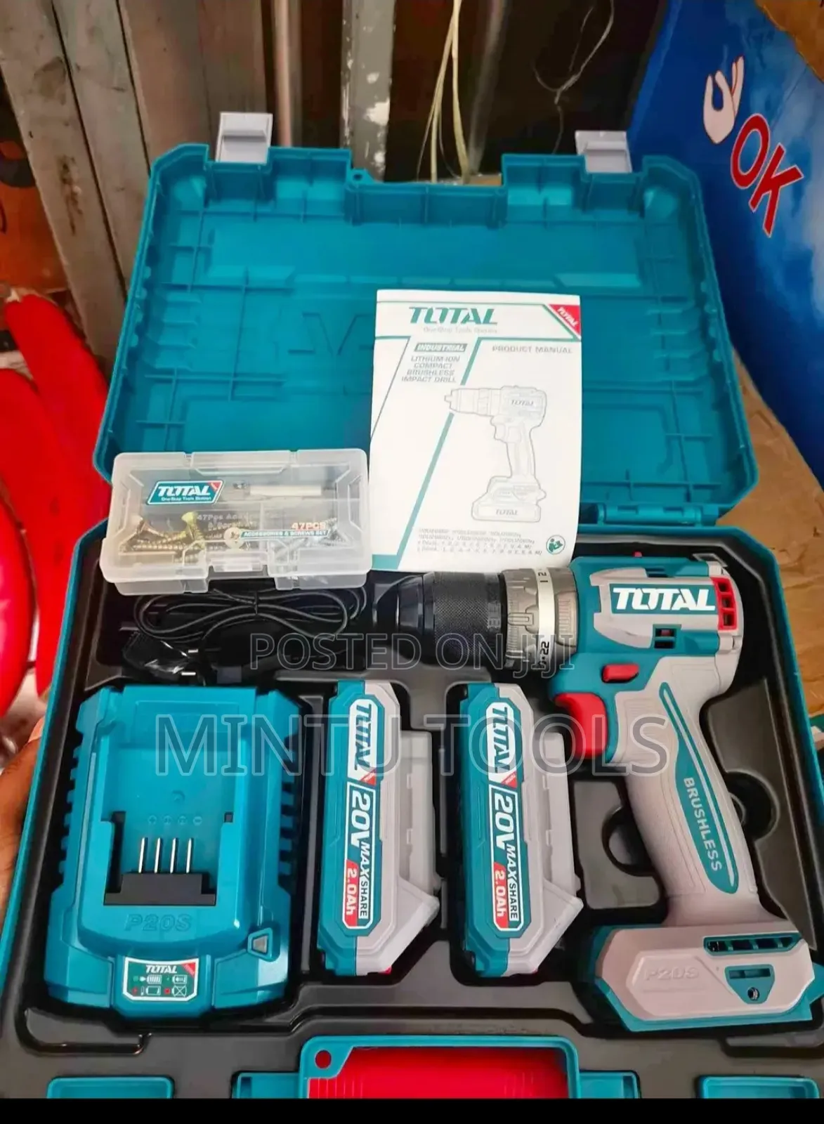 Total Brushless Charger Drill 2023 Model