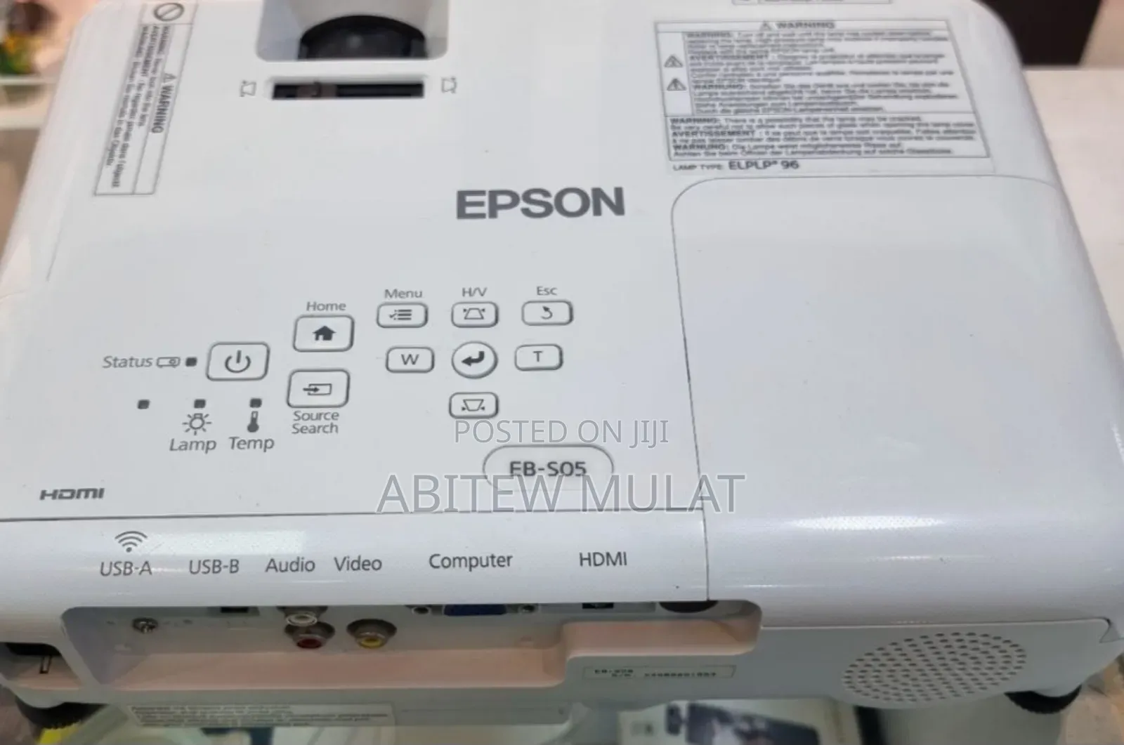 Epson Projector Model Name: Eb-S05