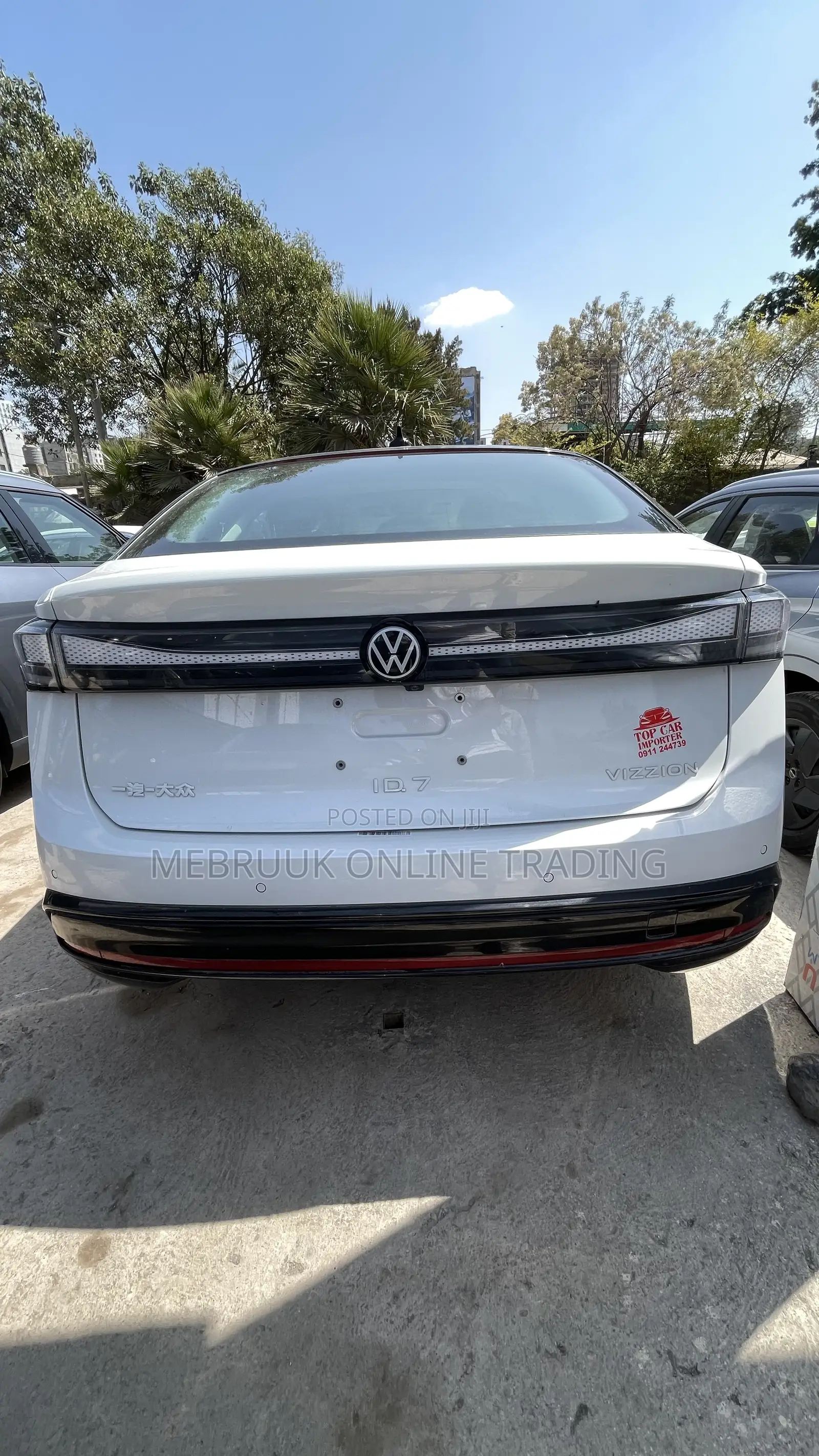 New Volkswagen ID.7 2025 White