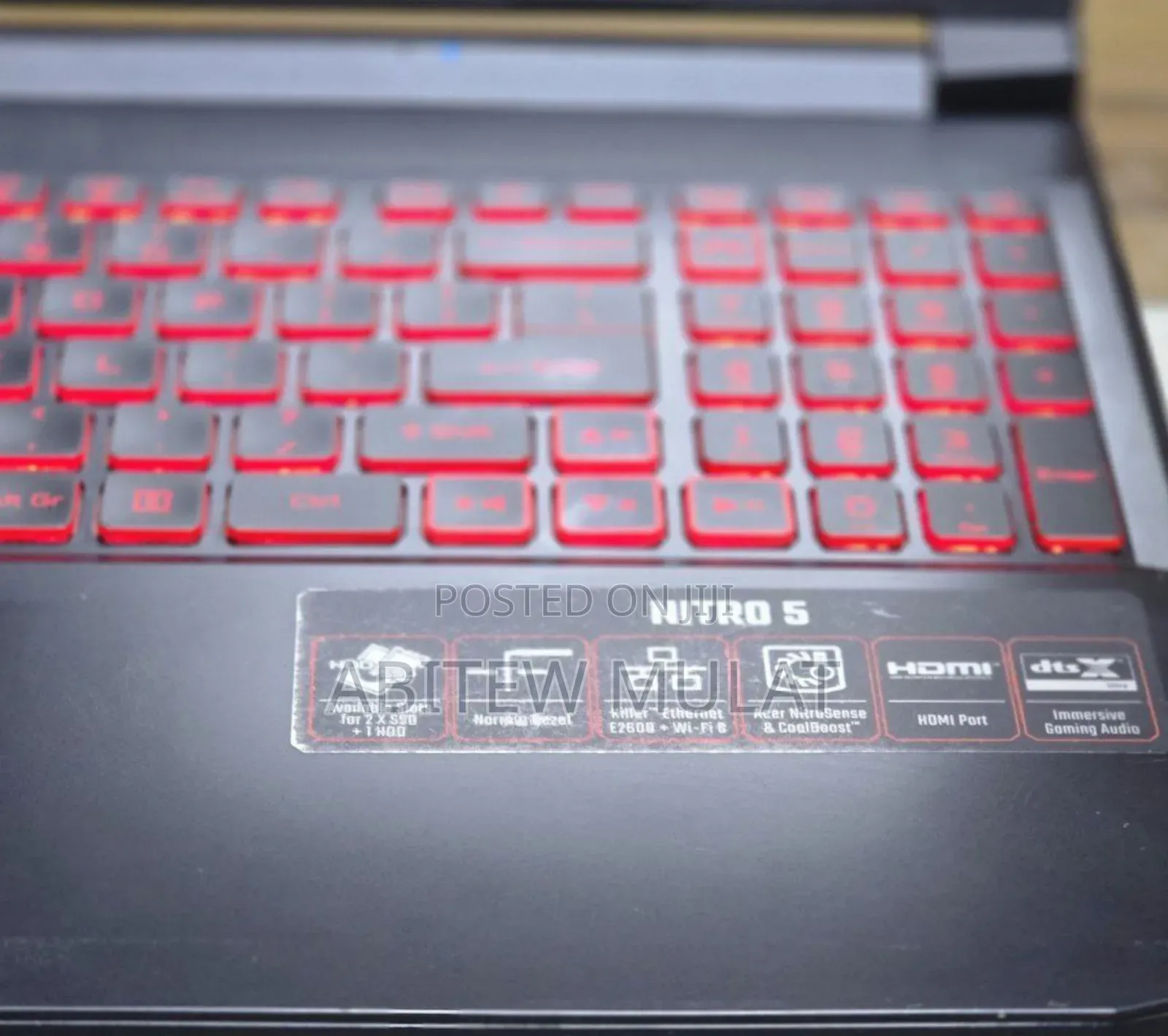 New Laptop Acer Nitro 5 16GB Intel Core I5 HDD+SSD 1T