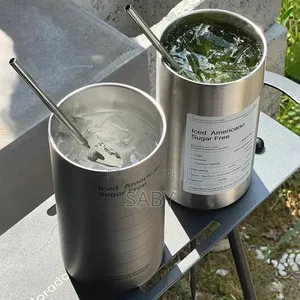 .Drinking Jar With Straw