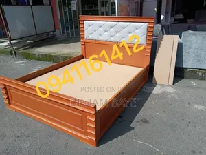 1.50 በጥራት የተሰራ አልጋ