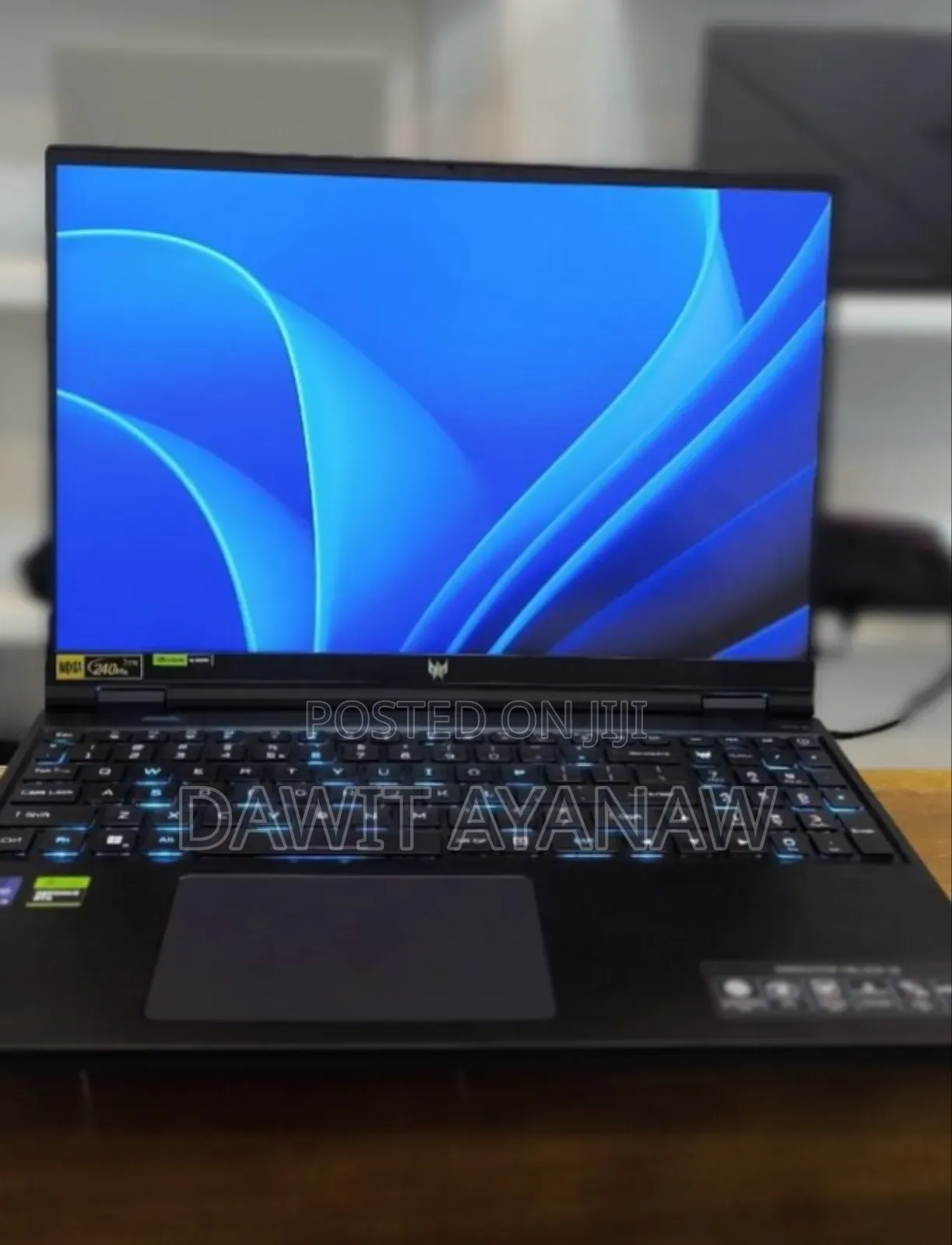 New Laptop Acer Predator Helios 300 32GB Intel Core I9 SSD 1T