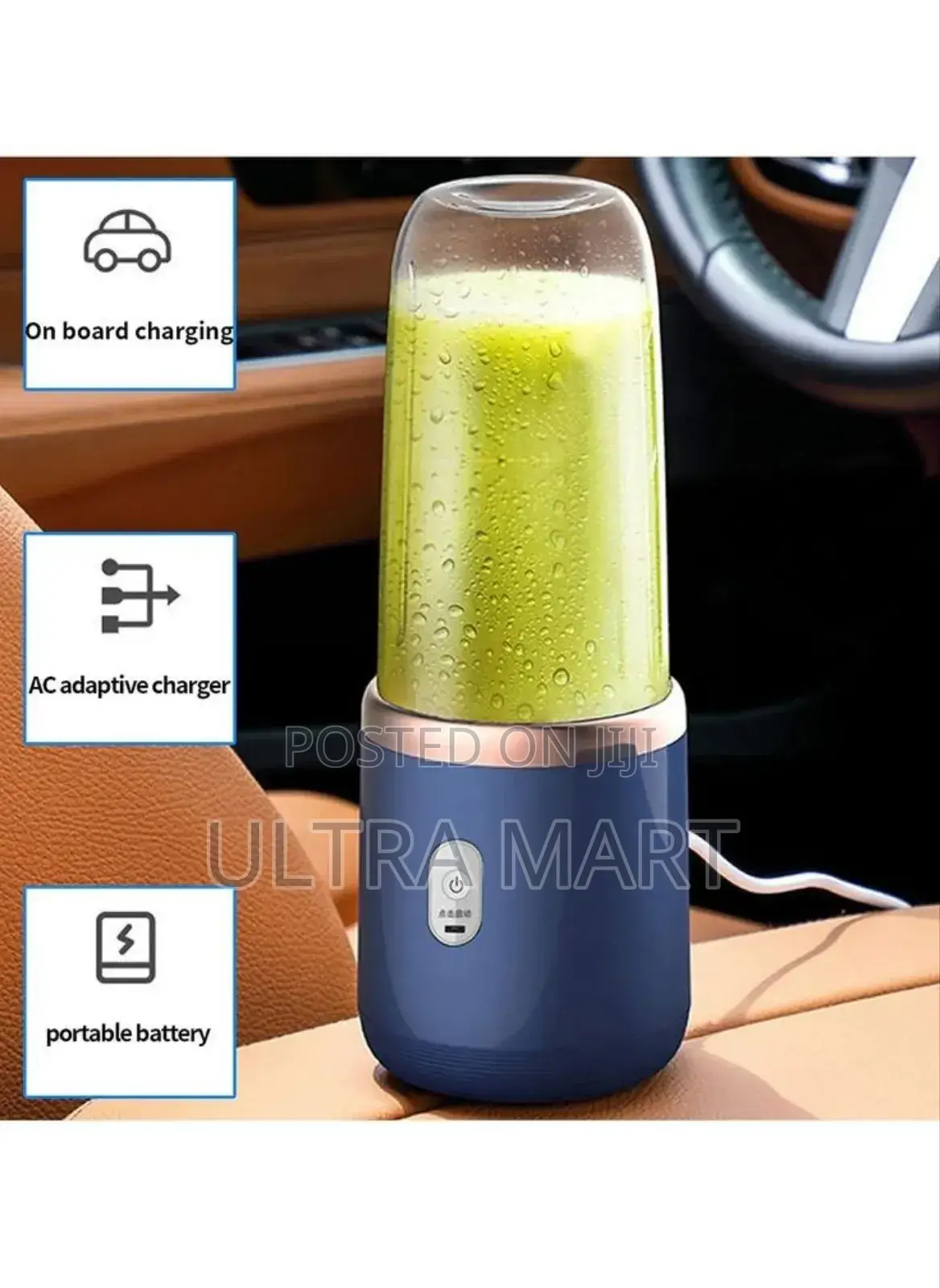 Mini Rechargeable Juicer With Extra Cup