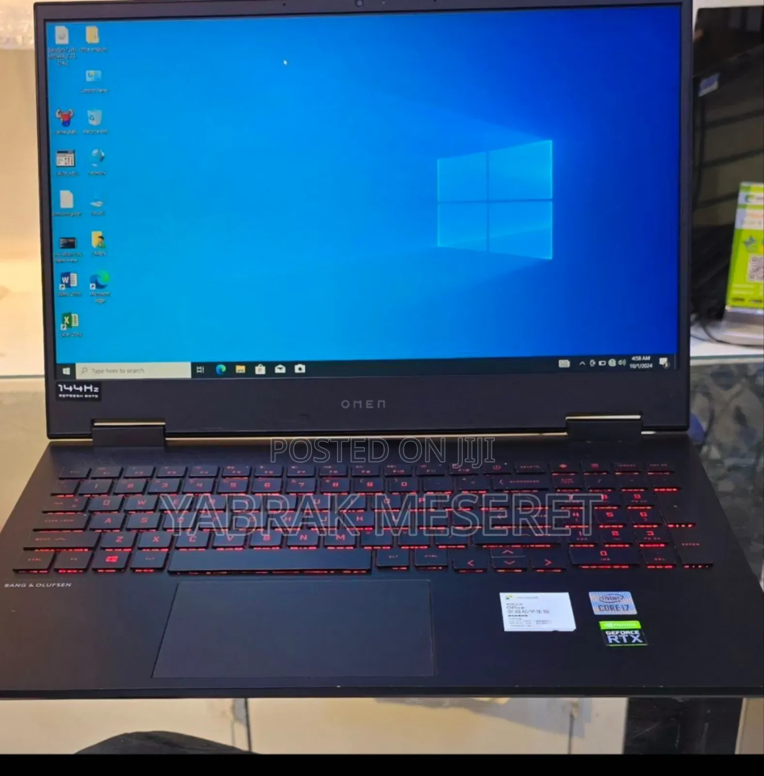 New Laptop HP Omen 15 16GB Intel Core I7 SSD 512GB