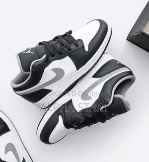 Nike Air #Jordan 1  #Shadow "#Black Grey" #Low Shoes