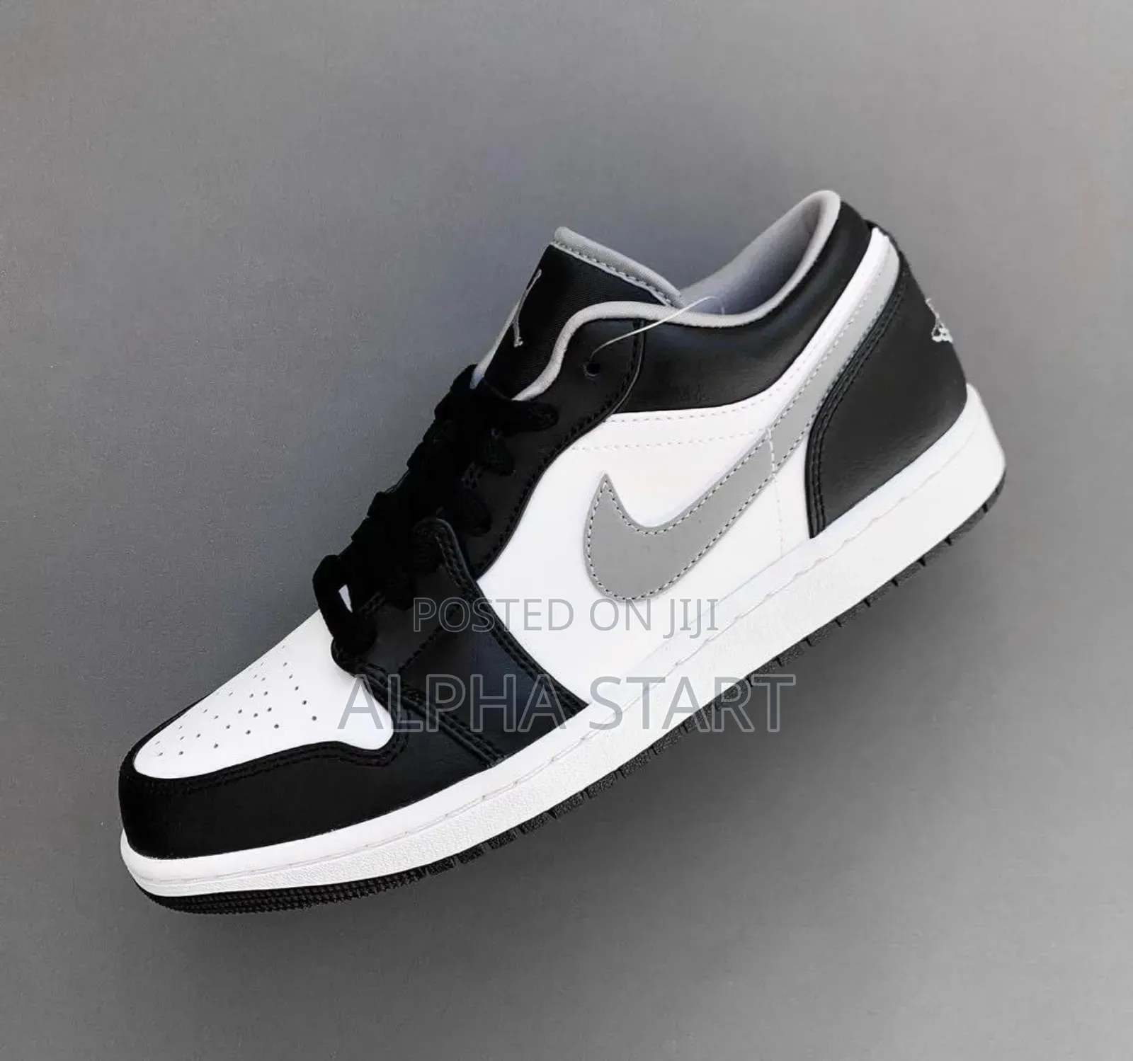 Nike Air #Jordan 1  #Shadow "#Black Grey" #Low Shoes