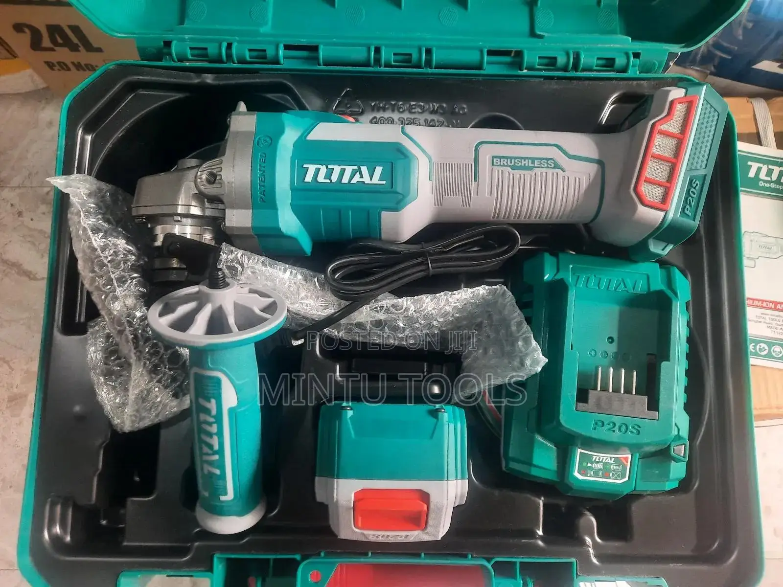 Total Chargeable Grinder 20v 4ah