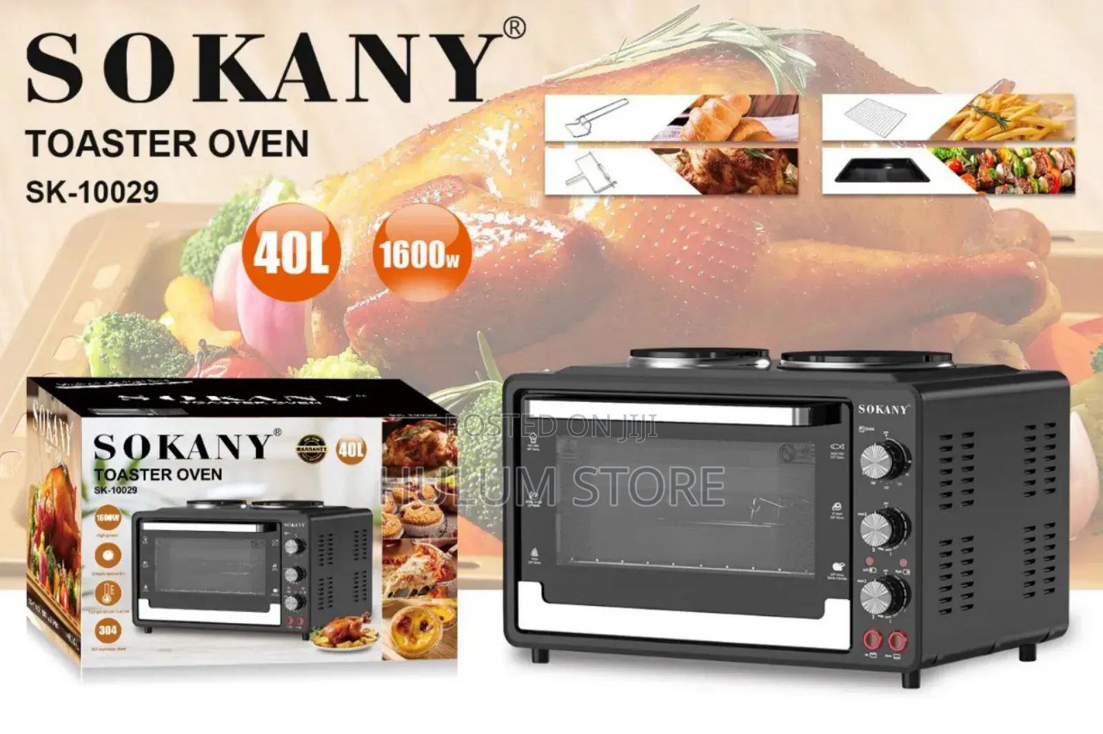Sokany 40l Toaster Oven