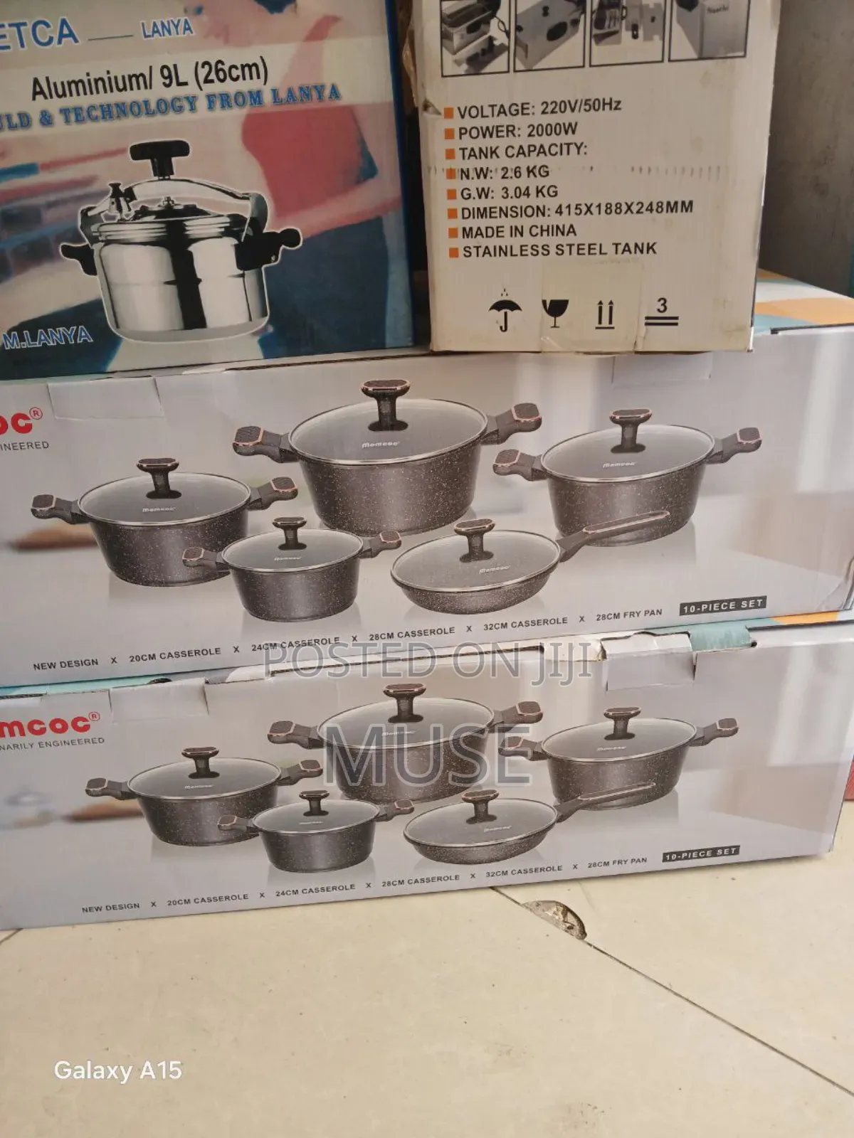 5pcs Momcoc Home and Kitchen Cookware