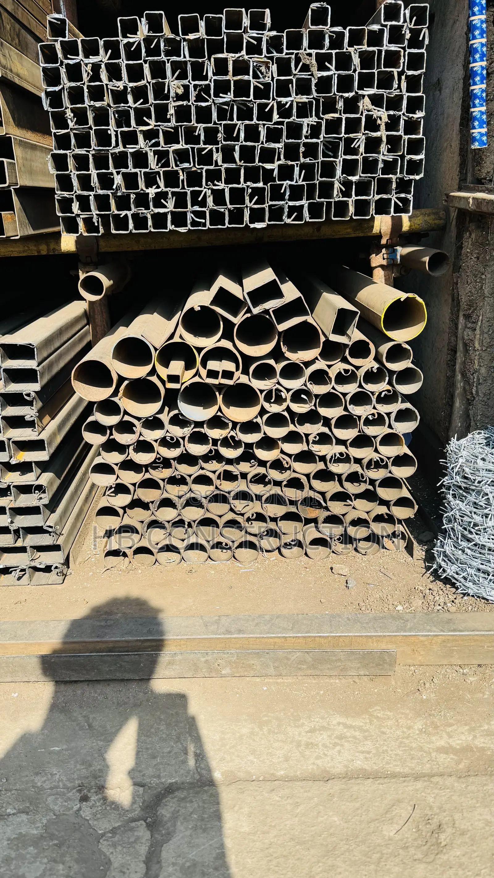 ክብ ትቦ። Chs(Circular Hollow Section)