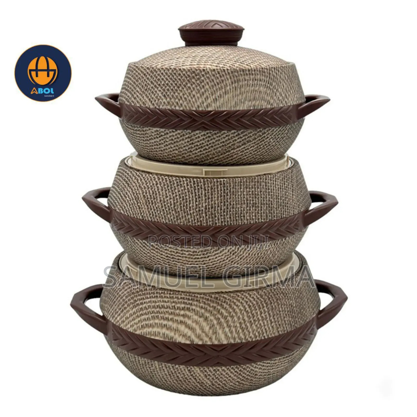 Three Jaypee Natural Casseroles