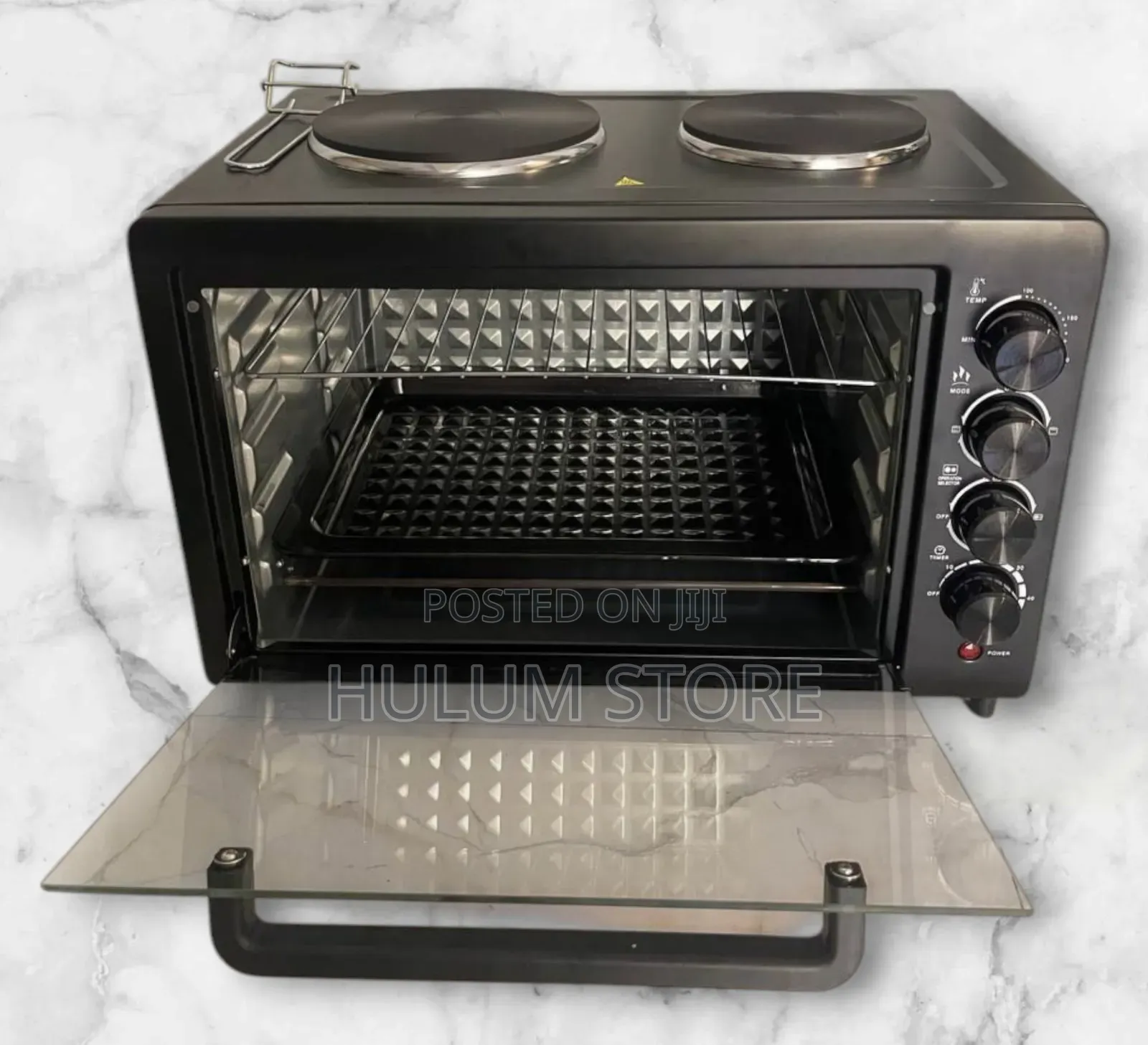 Electric Oven With Tow Hot Plate