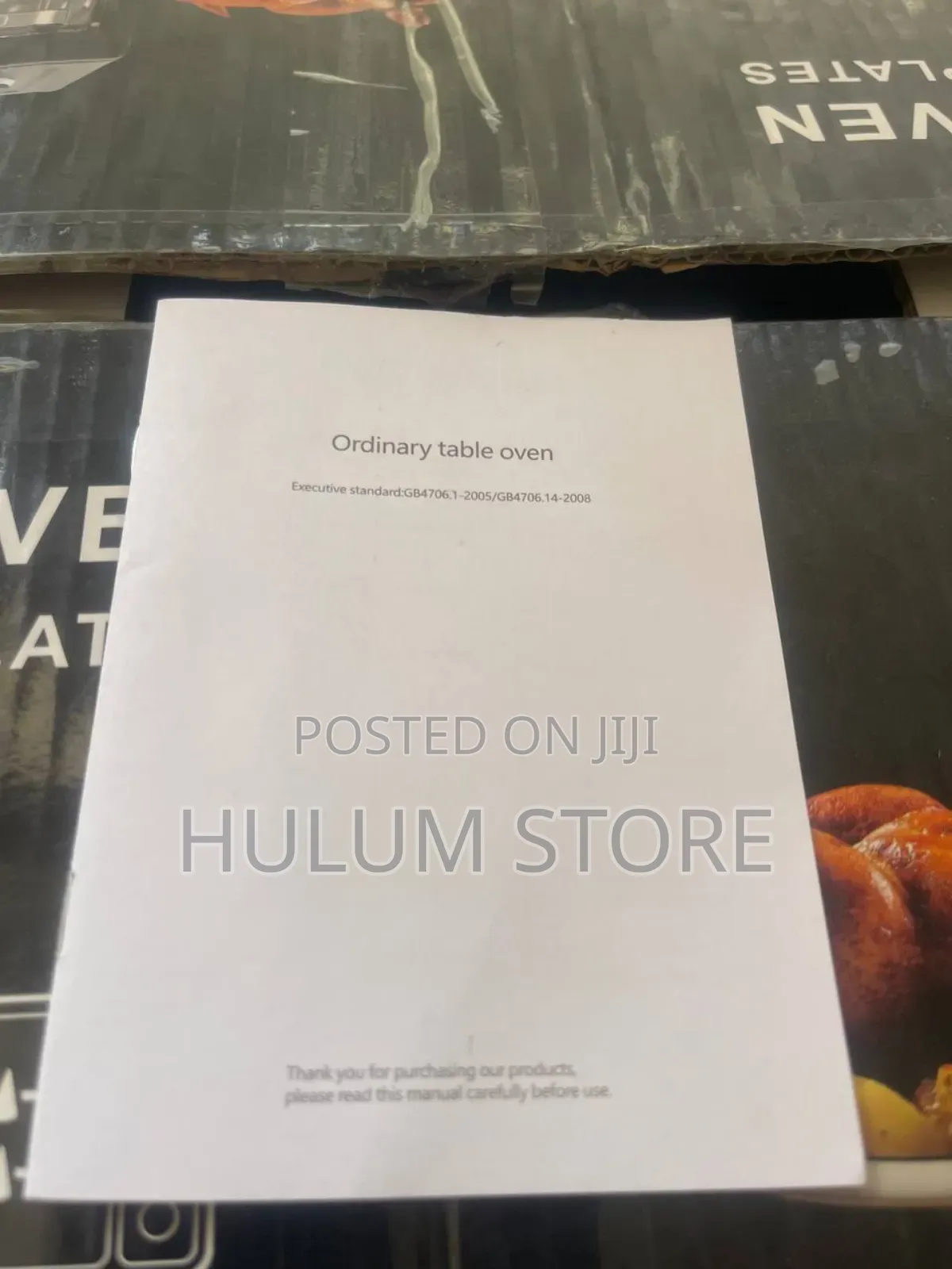 Electric Oven With Tow Hot Plate