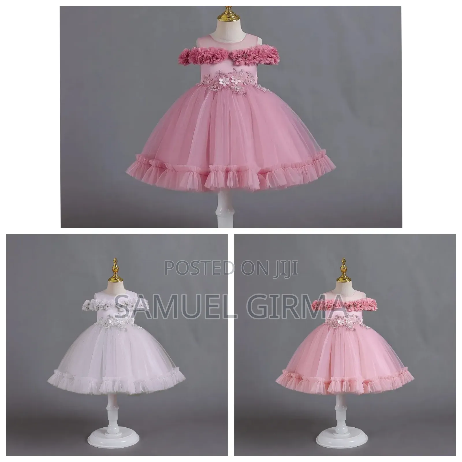 Mk- 0475 Annabelle Flower Party Dress