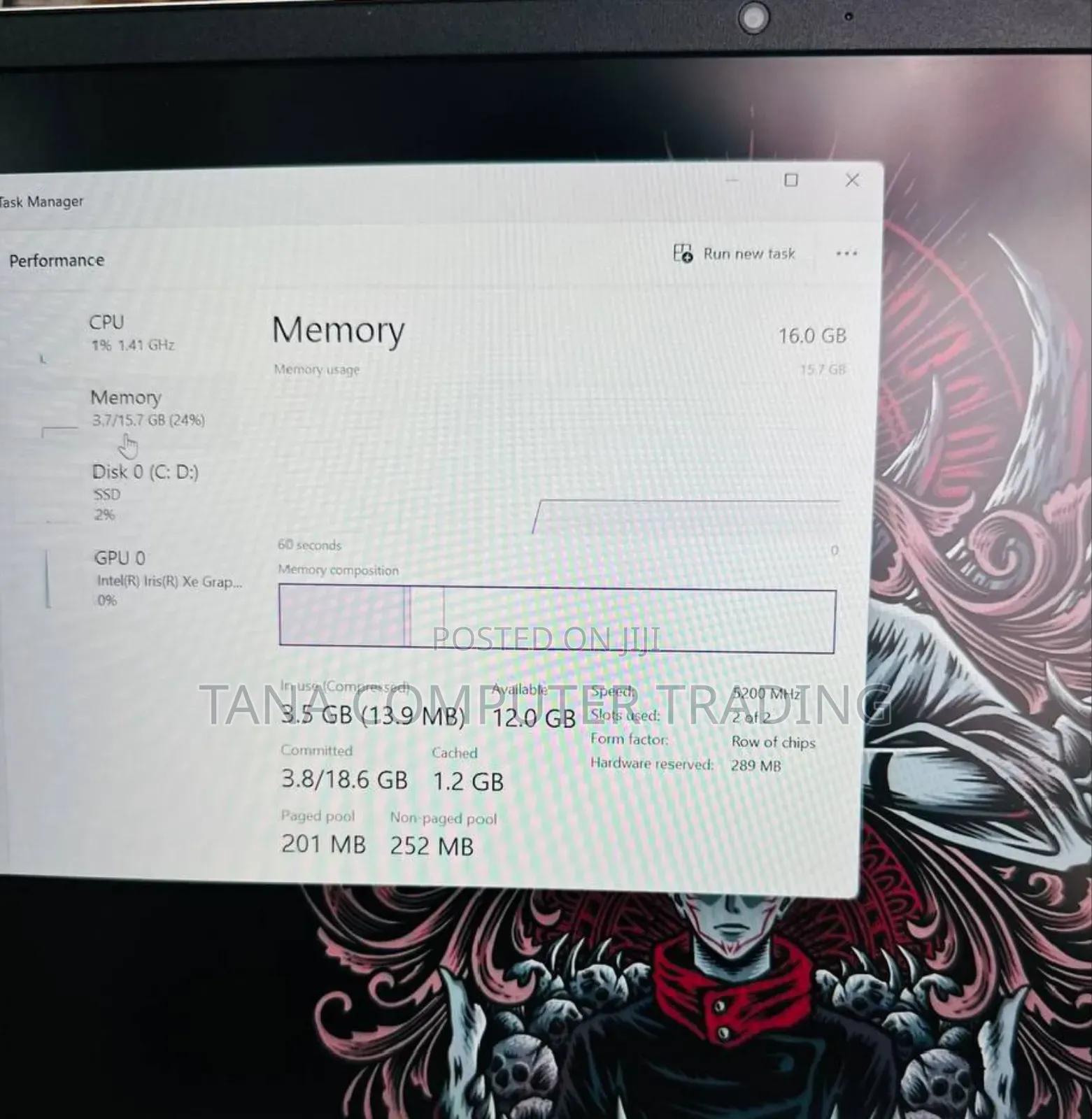 New Laptop HP Pavilion 15 16GB Intel Core I5 SSD 1T