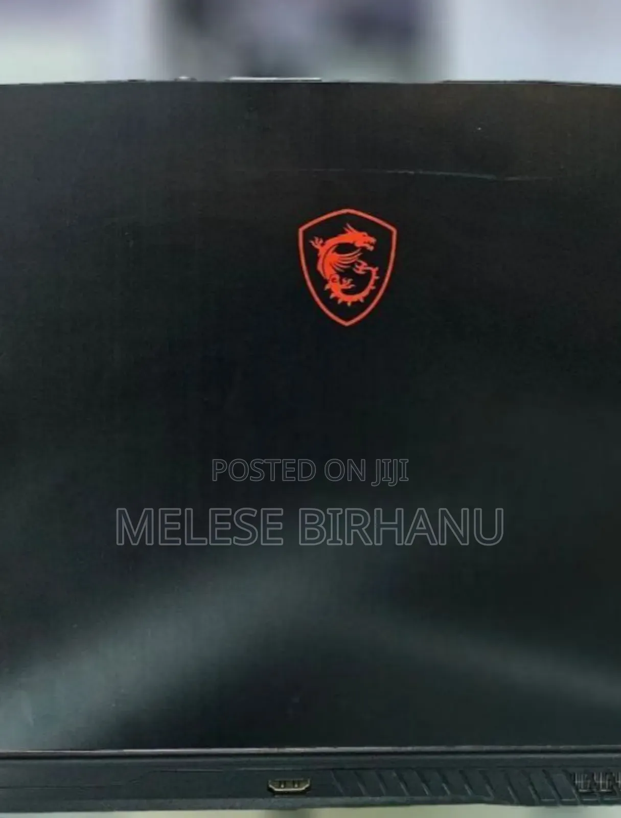 New Laptop MSI 16GB Intel Core I7 SSD 512GB