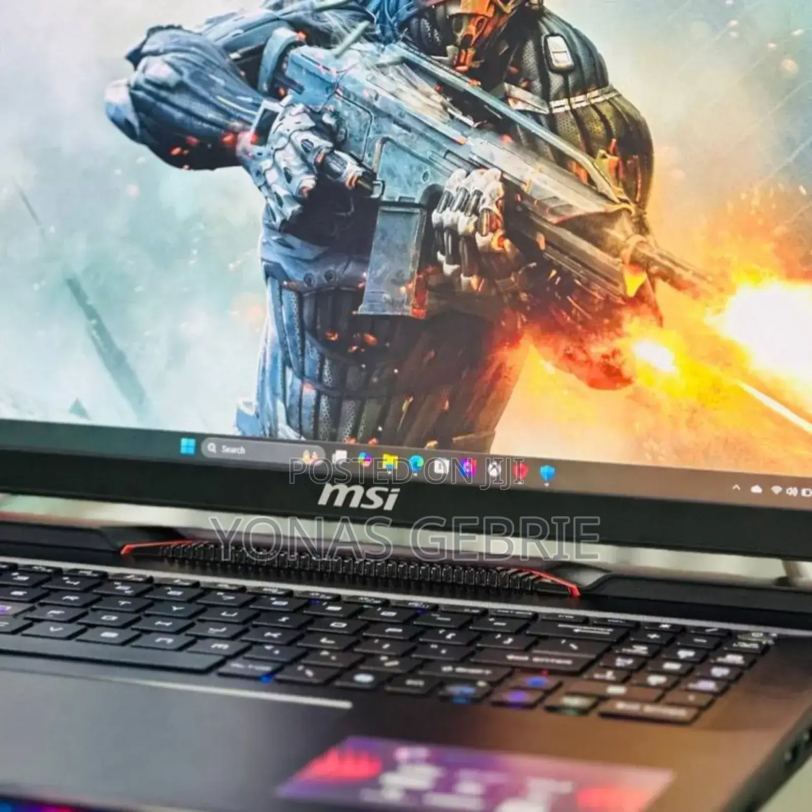 New Laptop MSI Raider GE78 64GB Intel Core I9 SSD 2T