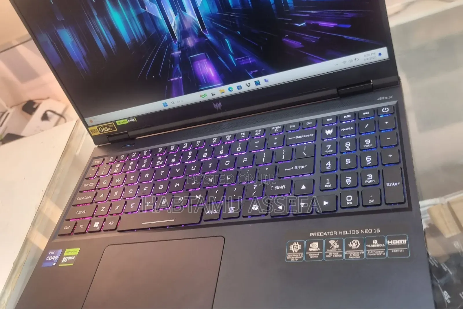 New Laptop Acer Predator Helios Neo 16 16GB Intel Core I9 SSD 1T