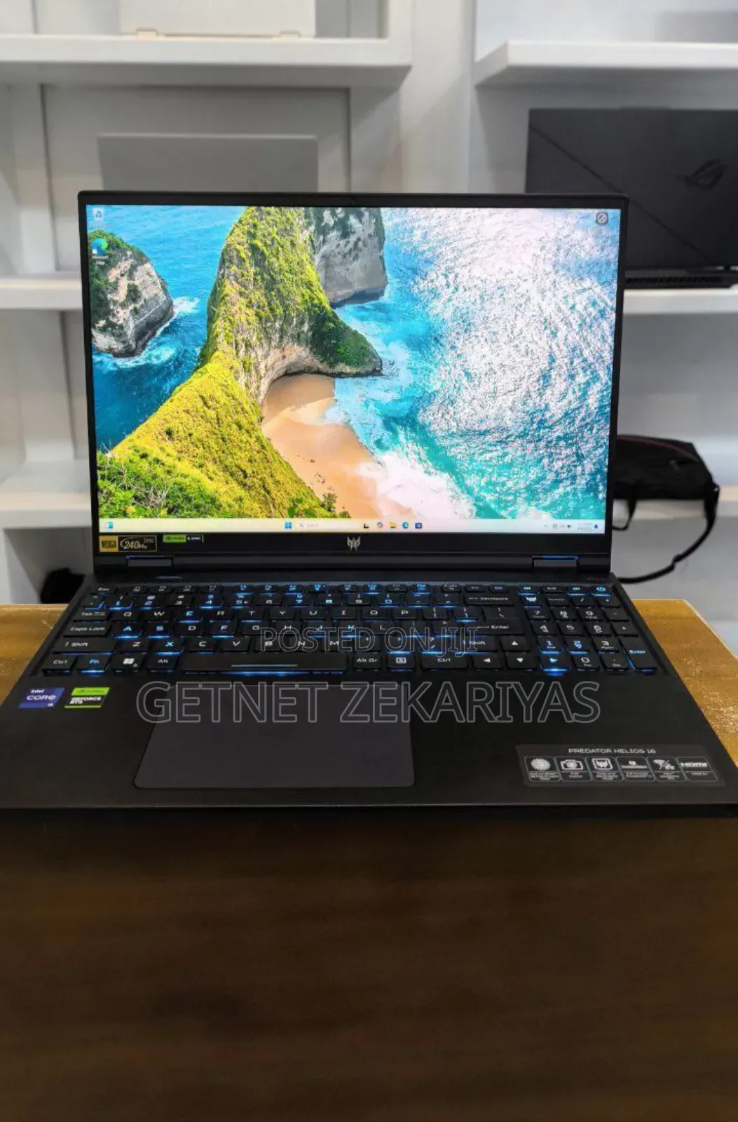 New Laptop Acer Predator Helios Neo 16 32GB Intel Core I9 SSD 1T