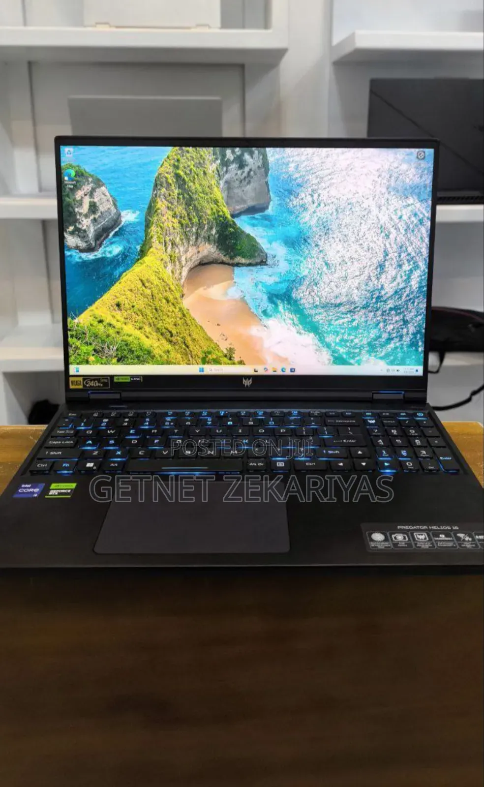 New Laptop Acer Predator Helios Neo 16 32GB Intel Core I9 SSD 1T